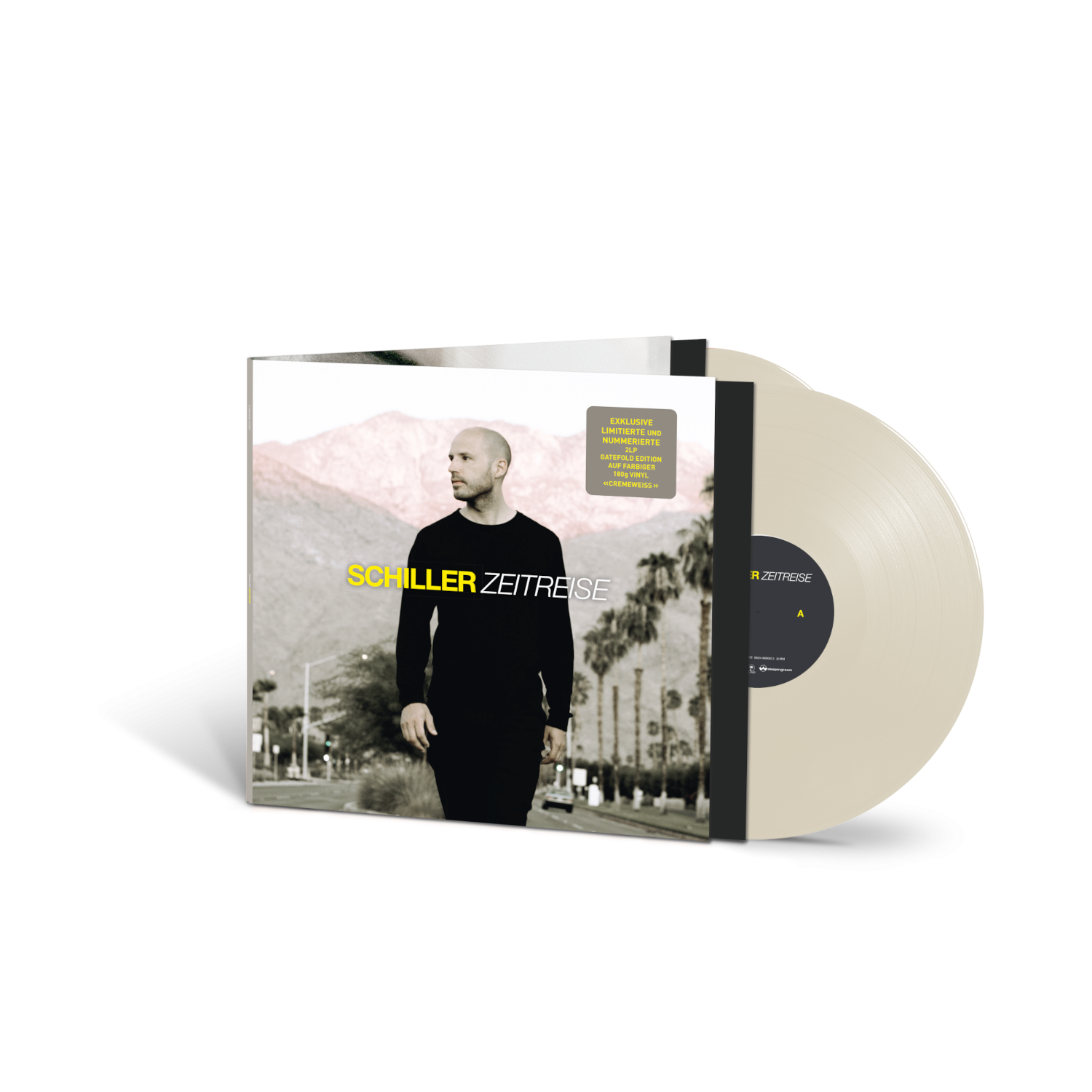 Schiller Zeitreise - Das Beste von Schiller Limitierte Cremeweiße Vinyl 2LP  437159
