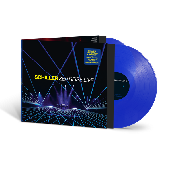 Schiller - Zeitreise - Live (Limitierte Blau Transparente Vinyl 2LP)