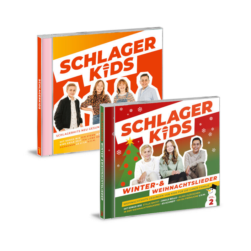 Schlagerkids Vol. 2 - Winter- & Weihnachtslieder & Vol. 1 2CD 167295