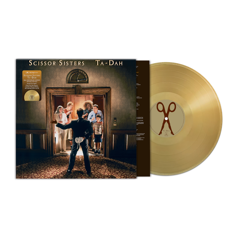 Scissor Sisters Ta-Dah 20th Anniversary Glitzy Gold Vinyl LP 461197