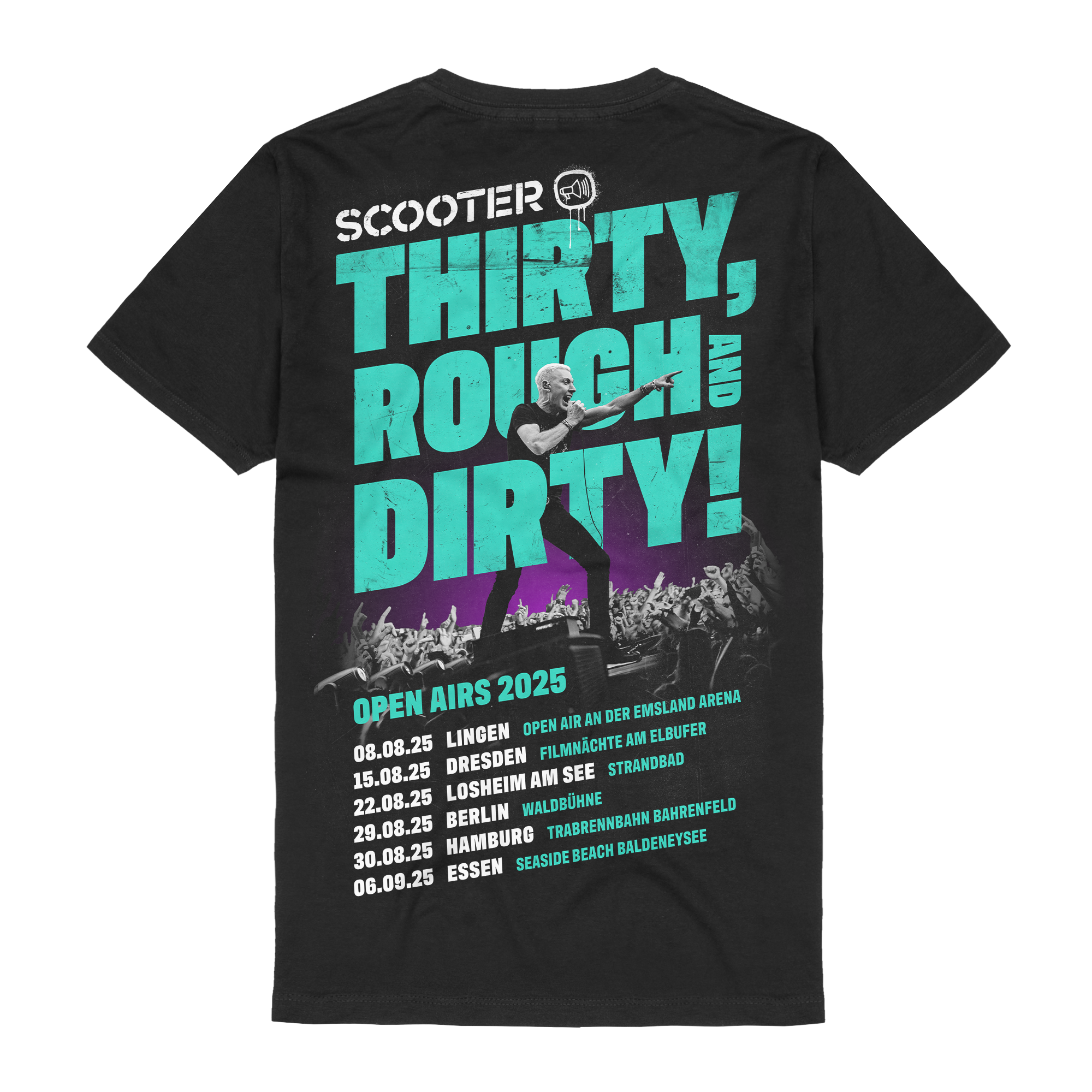 Scooter Thirty Rough and Dirty Open Airs 2025 T-Shirt 418854