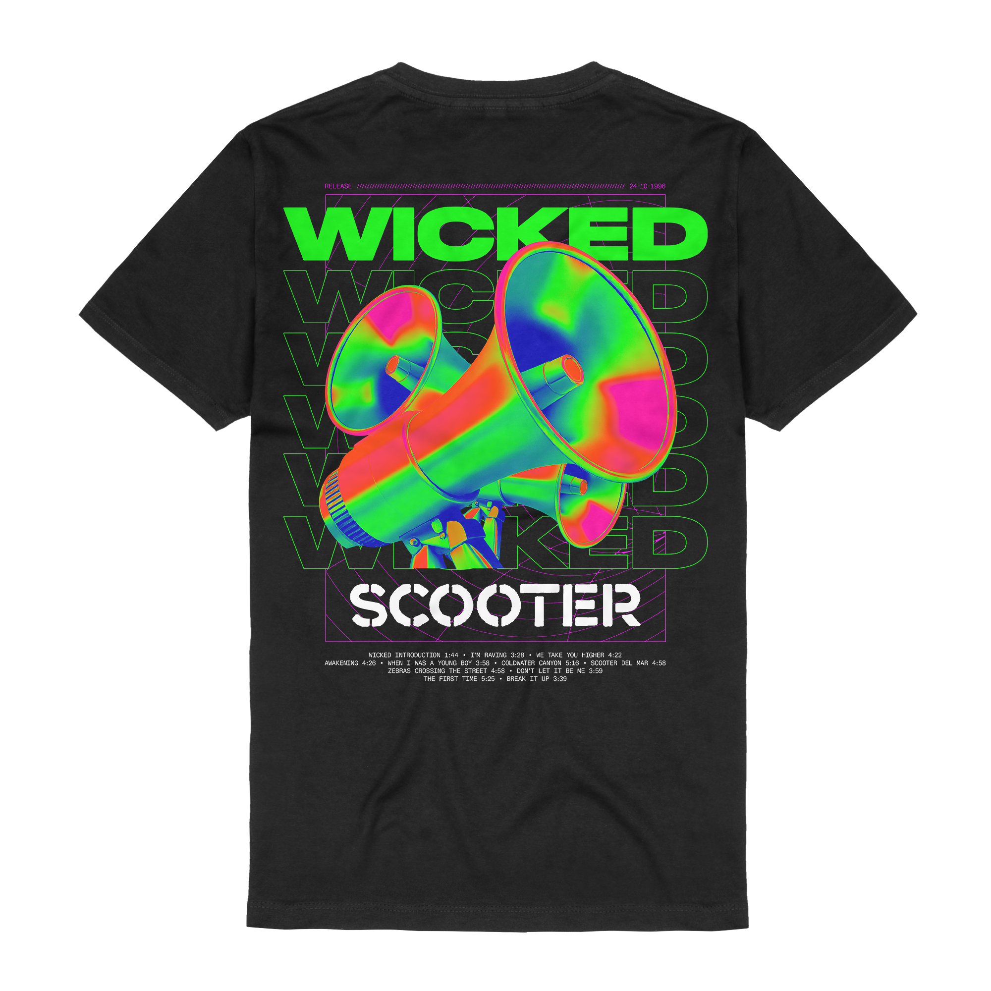 Scooter Wicked Megaphone T-Shirt 417582