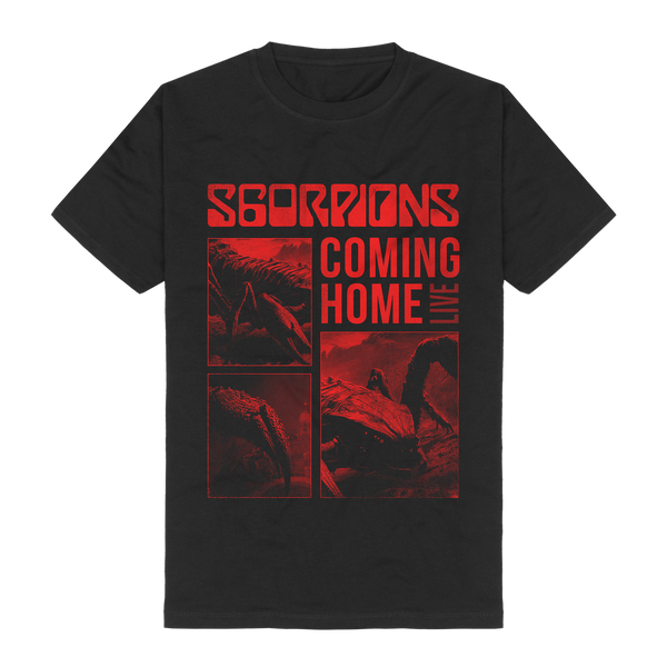 Scorpions - Coming Home Live Collage (T-Shirts)