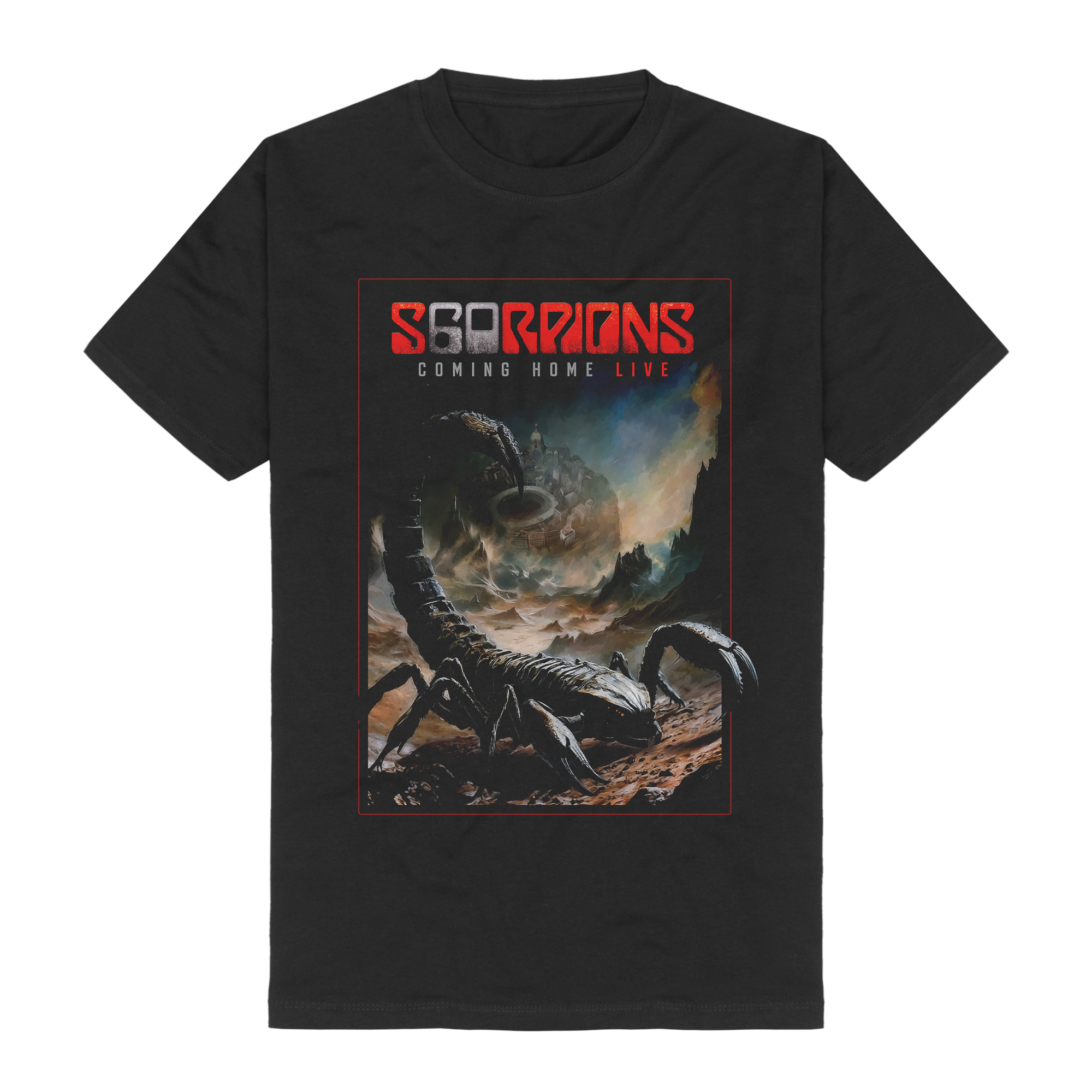 Scorpions Coming Home Live Cover T-Shirts 424464