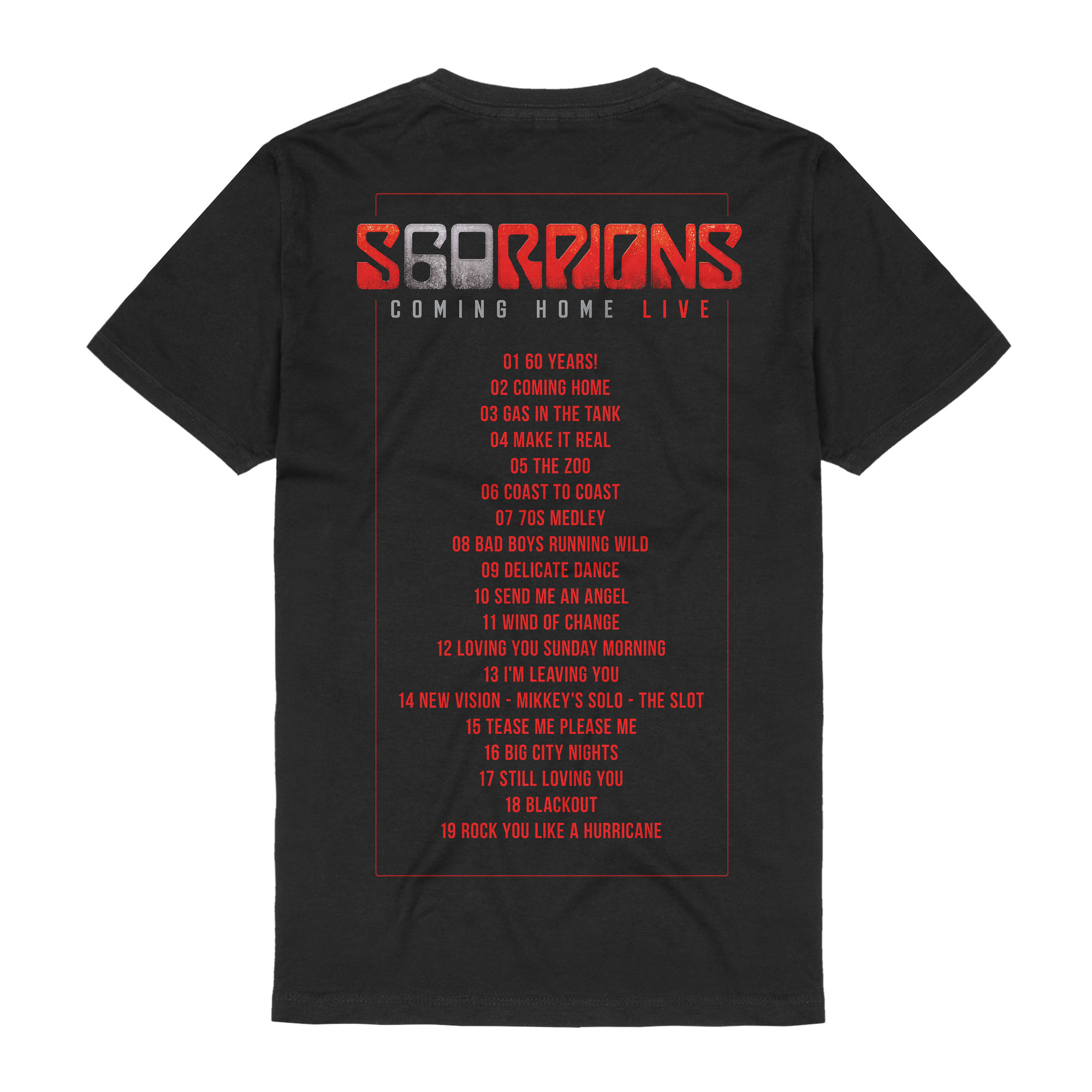 Scorpions Coming Home Live Cover T-Shirts 424462