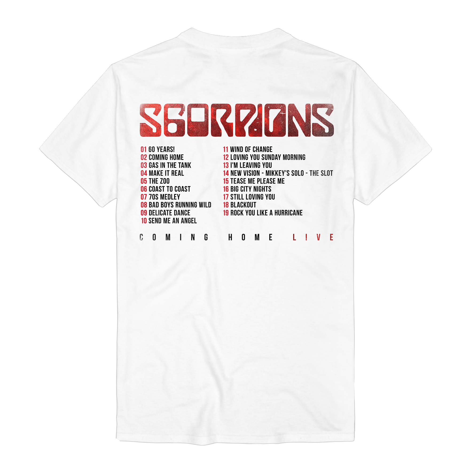 Scorpions Coming Home Live T-Shirts 424478