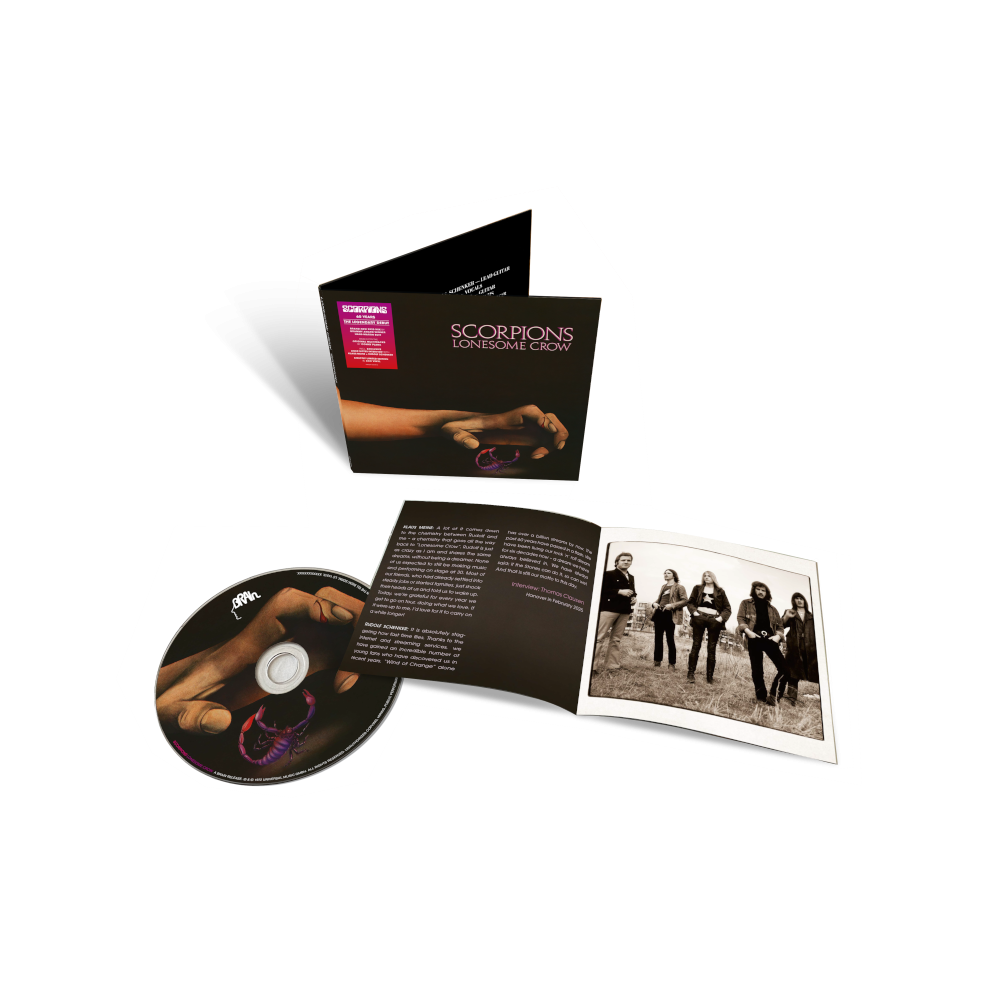 Scorpions Lonesome Crow (2025 Mix ) CD 434315