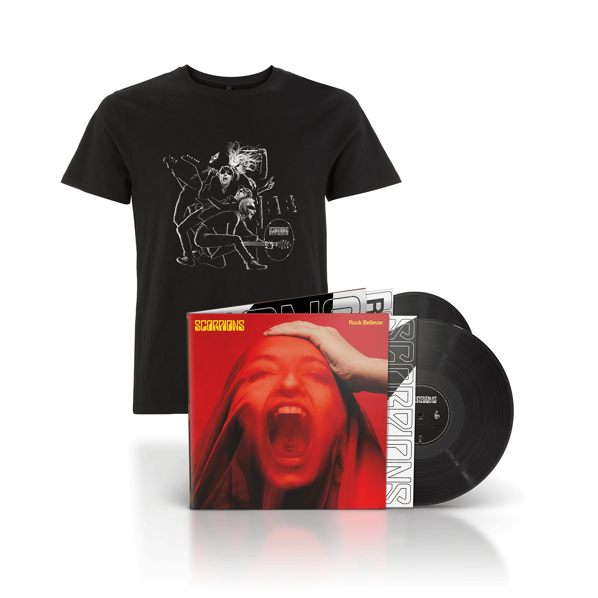 Scorpions Rock Believer Ltd. Deluxe 2LP + Rock Believer Shirt 168401