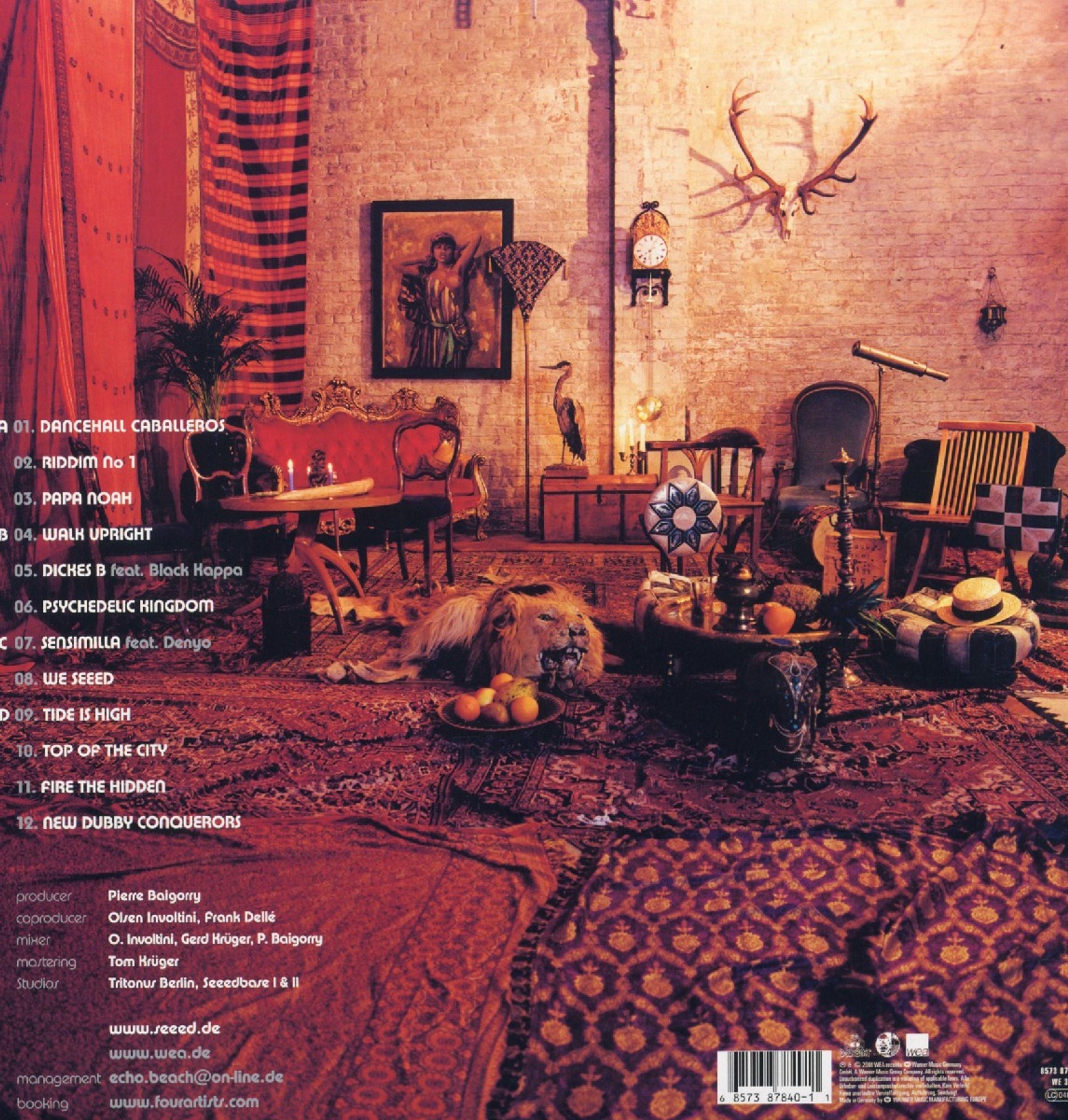 Seeed New Dubby Conquerors Black Vinyl 2LP 431511