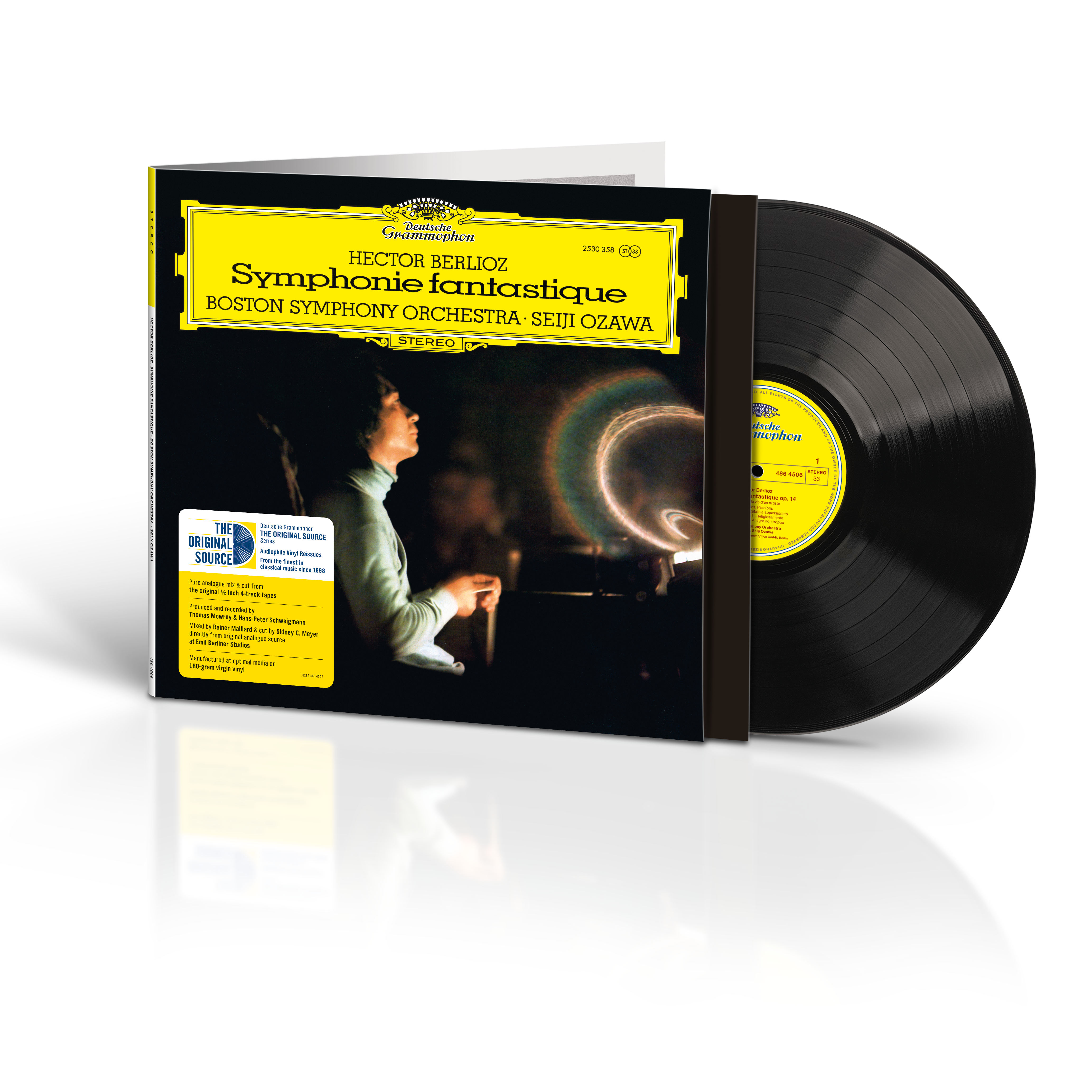 Seiji Ozawa & Boston Symphony Orchestra Berlioz: Symphonie fantastique Original Source Vinyl 2. Auflage 382892