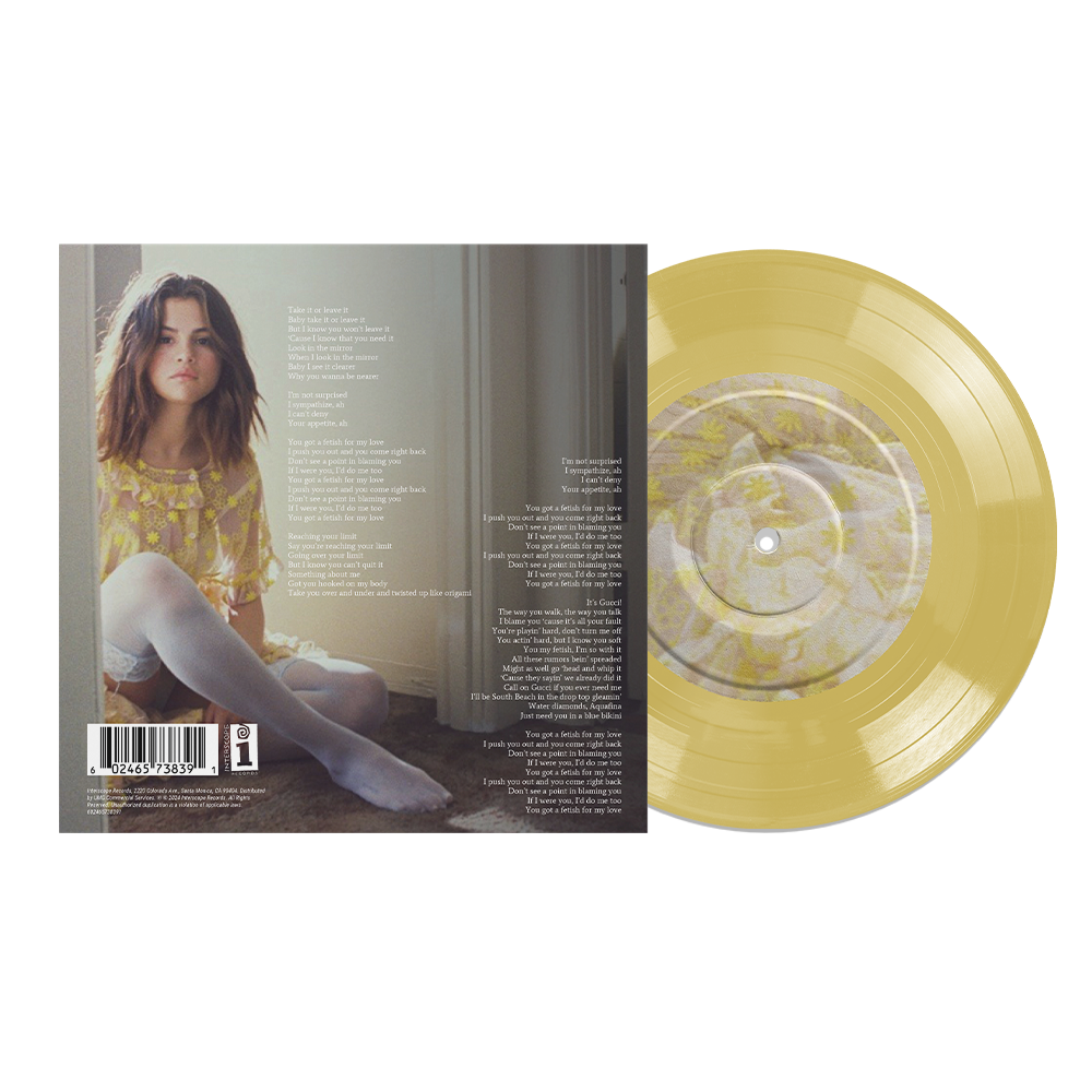 Selena Gomez Fetish 7" Single 369128