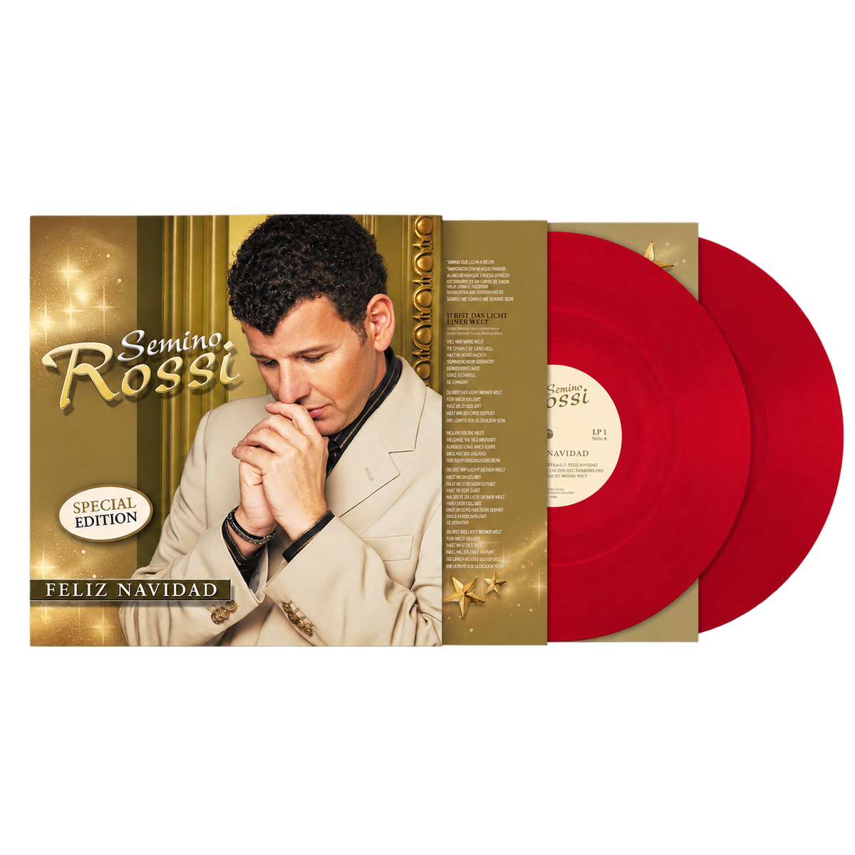 Semino Rossi Feliz Navidad Limitierte Farbige Vinyl 2LP 462111