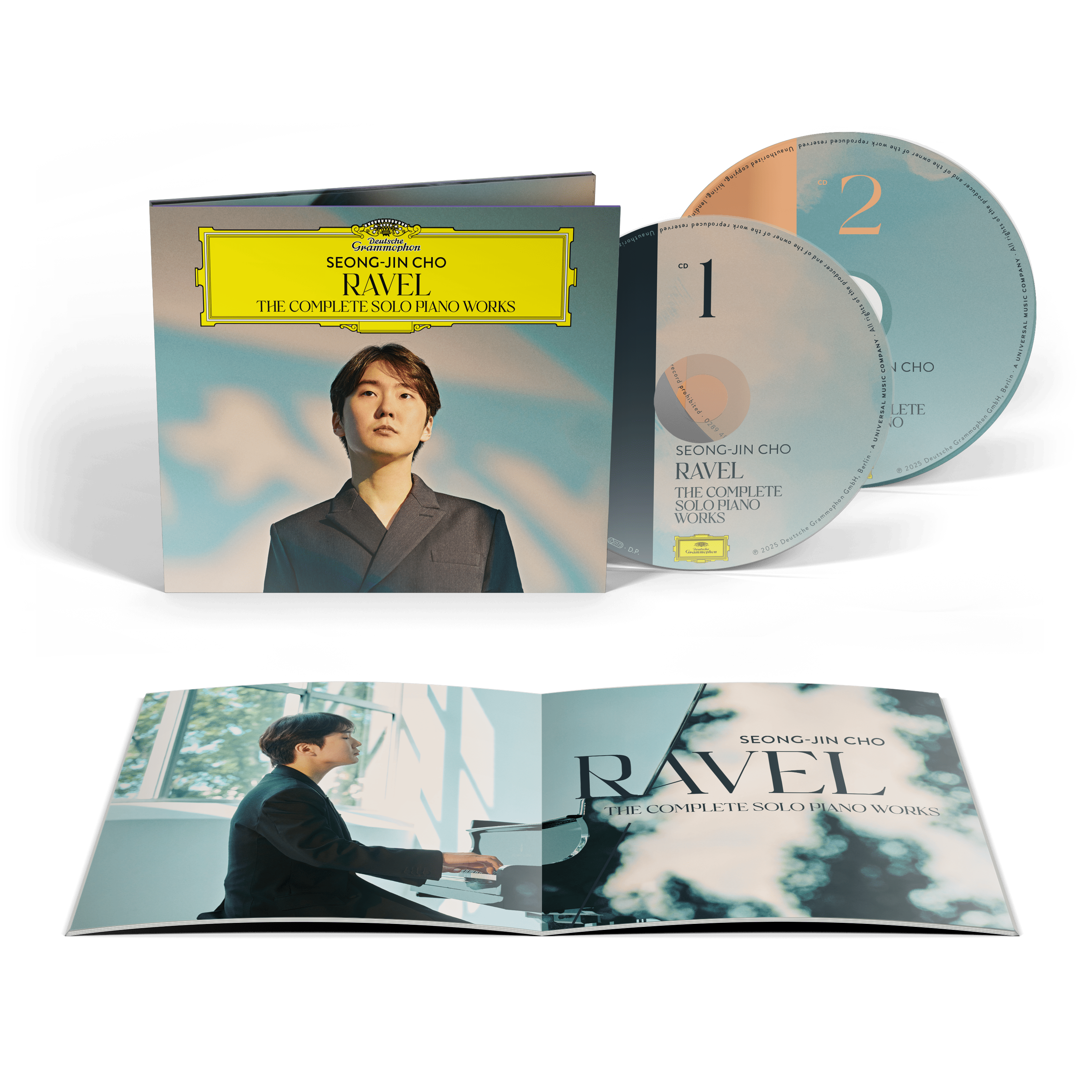 Seong-Jin Cho Ravel: The Complete Solo Piano Works 2CD Digipac 393189