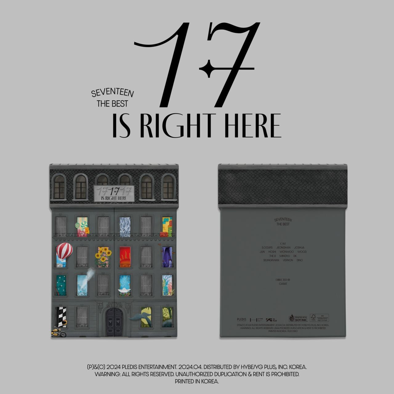 Seventeen BEST ALBUM “7 IS RIGHT HERE” (HERE Ver.) 2CD + Fotobuch 354205