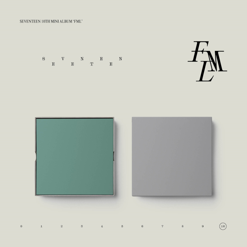 Seventeen SEVENTEEN 10th Mini Album"FML"(Ver.1) CD 287016