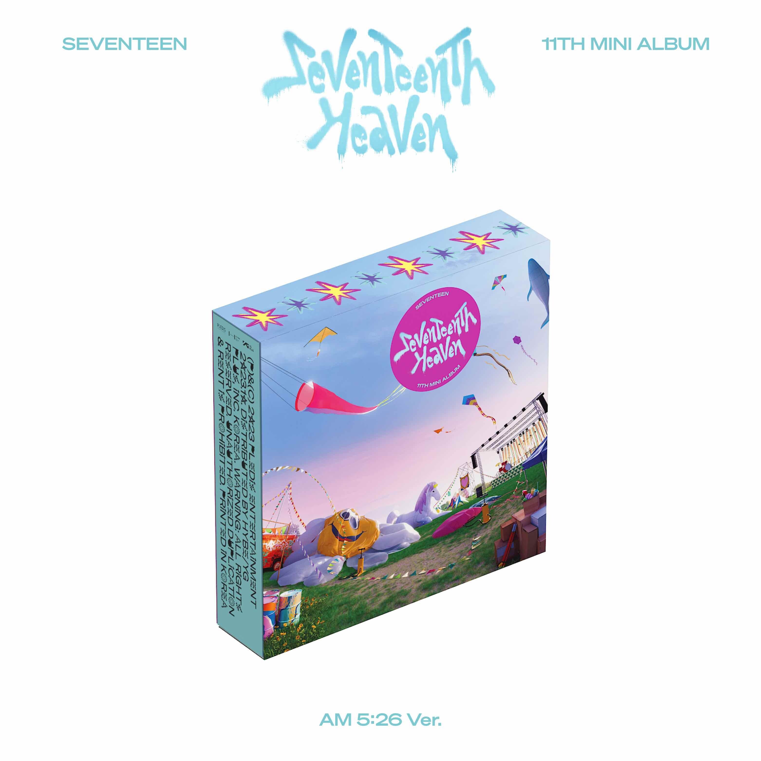 Seventeen SEVENTEEN 11th Mini Album 'SEVENTEENTH HEAVEN' (AM 5:26 Ver.) CD 328036