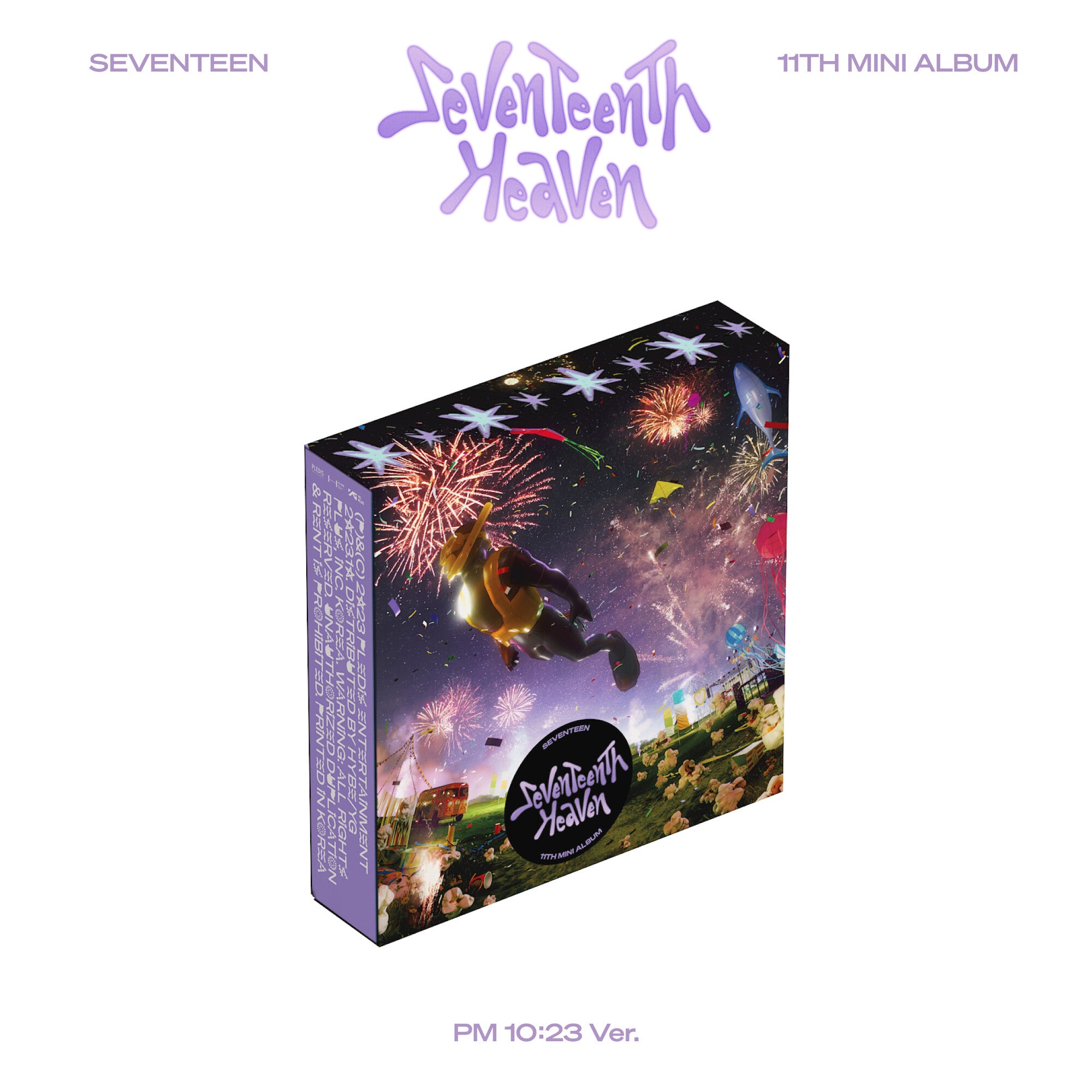 Seventeen SEVENTEEN 11th Mini Album 'SEVENTEENTH HEAVEN' (PM 10:23 Ver.) CD 328050