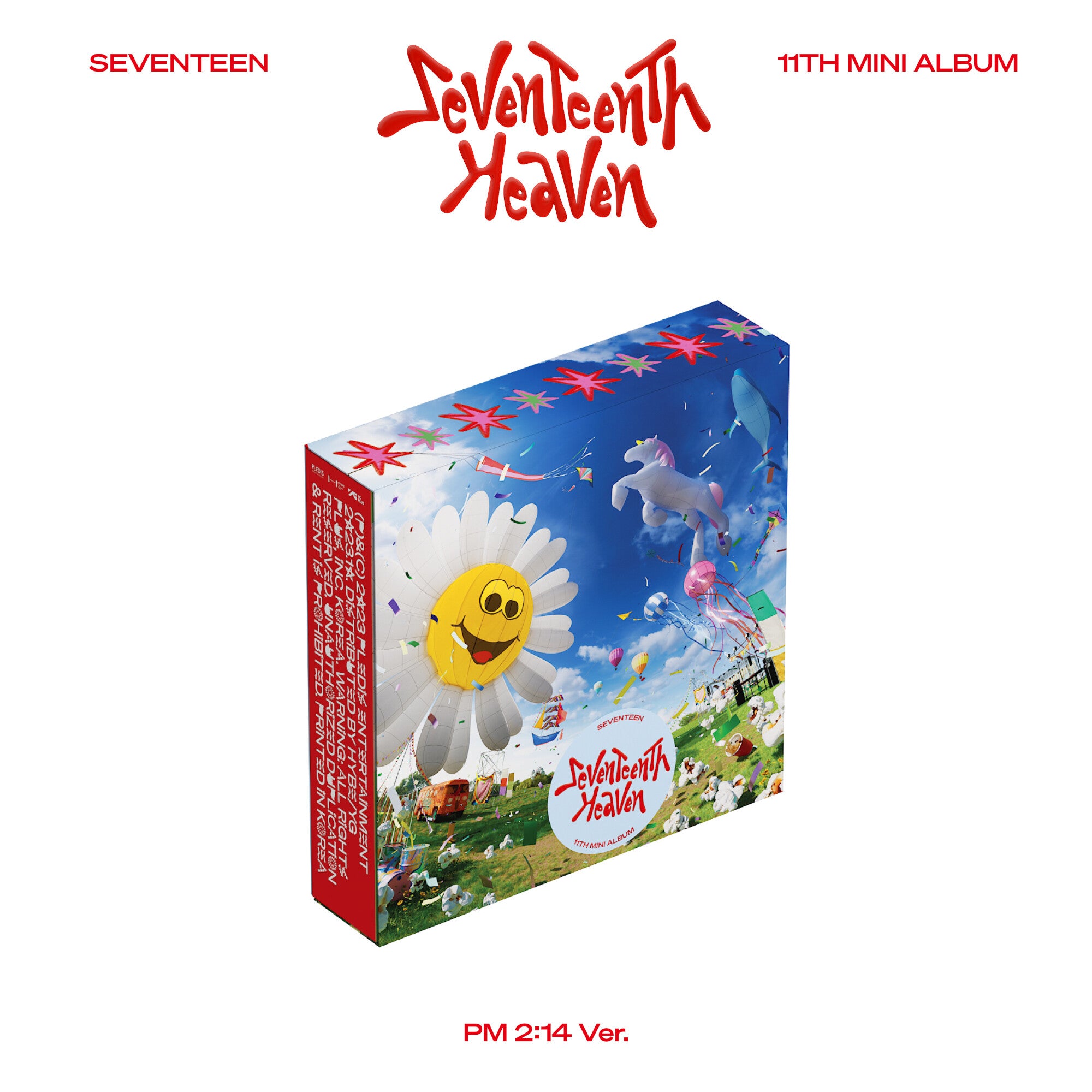 Seventeen SEVENTEEN 11th Mini Album 'SEVENTEENTH HEAVEN' (PM 2:14 Ver.) CD 328043