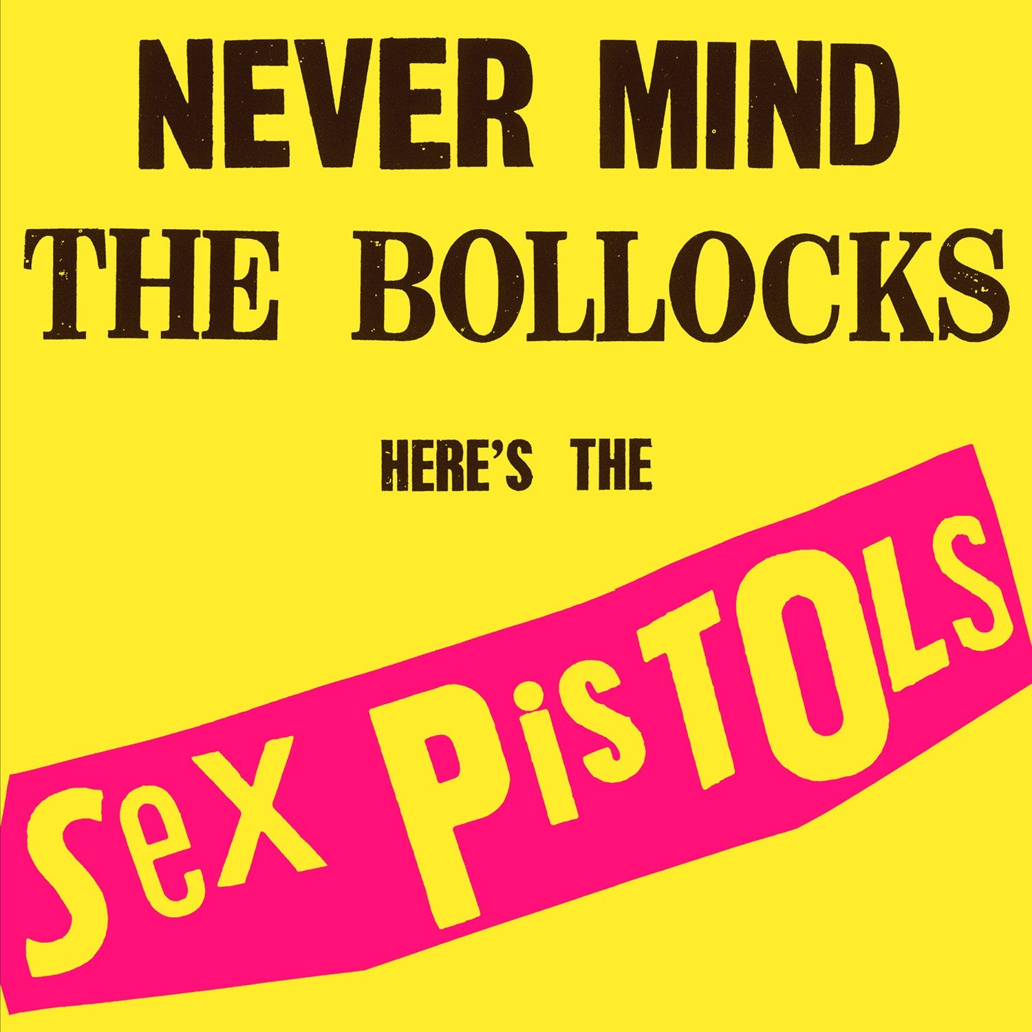 Sex Pistols Never Mind The Bollocks Limited Crystal Clear Vinyl LP 421792