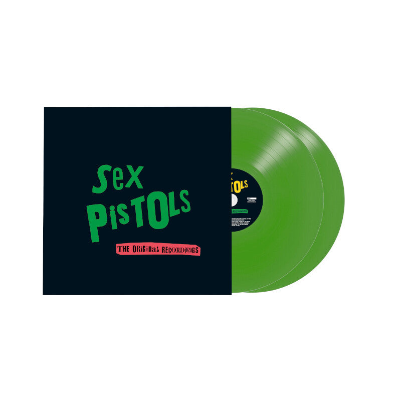 Sex Pistols The Original Recordings Exclusive Transparent Green Vinyl 2LP + Slipmat 244869