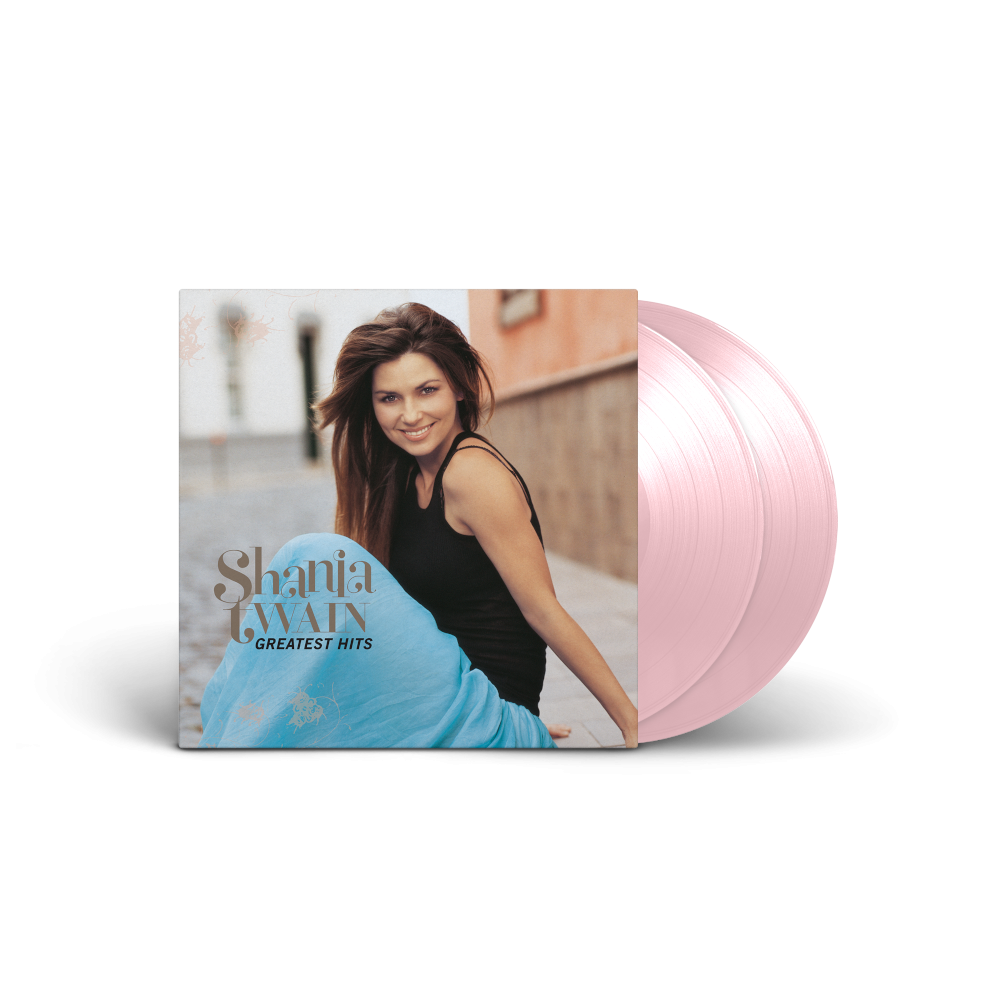 Shania Twain Greatest Hits Limited Baby Pink Vinyl 2LP 435261