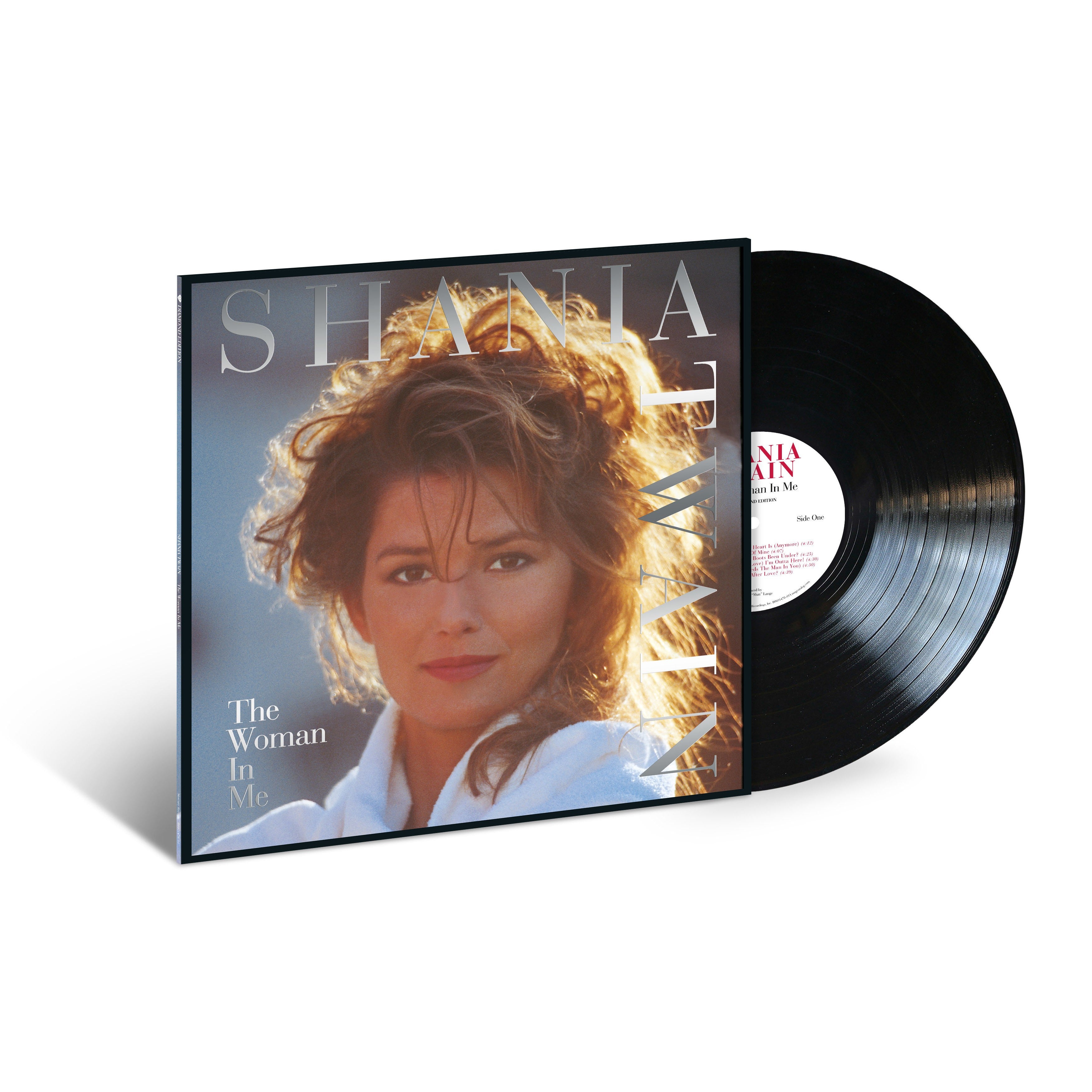 Shania Twain The Woman In Me (25th Anniversary Diamond Edition) Black Vinyl LP - Remastered, 180g 447610