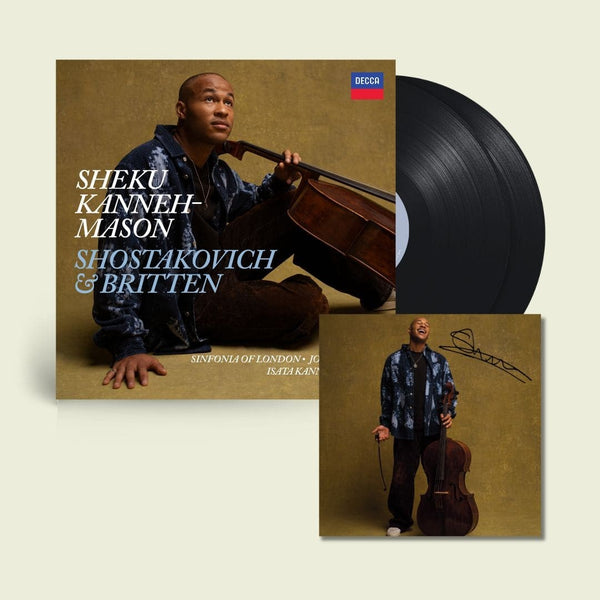 Sheku Kanneh-Mason - Shostakovich & Britten (2LP + Signed Artcard)