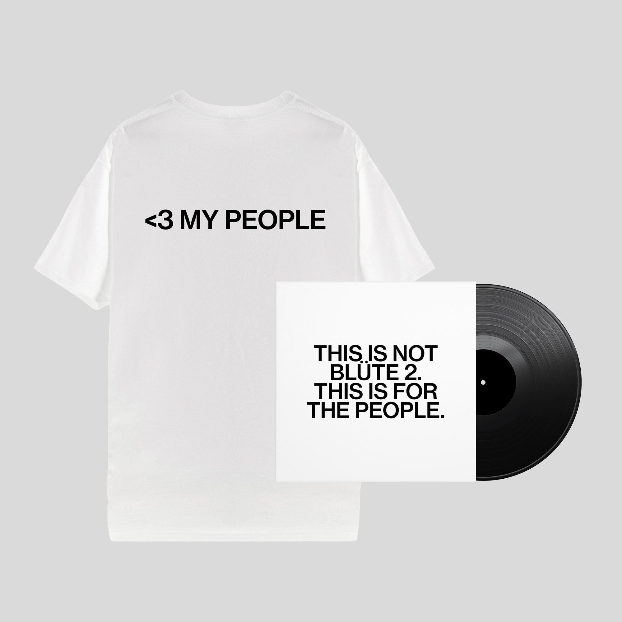 Shindy <3 MY PEOPLE Limitiertes Vinyl & T-Shirt Bundle 409699