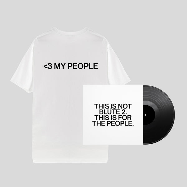 Shindy - <3 MY PEOPLE (Limitiertes Vinyl & T-Shirt Bundle)