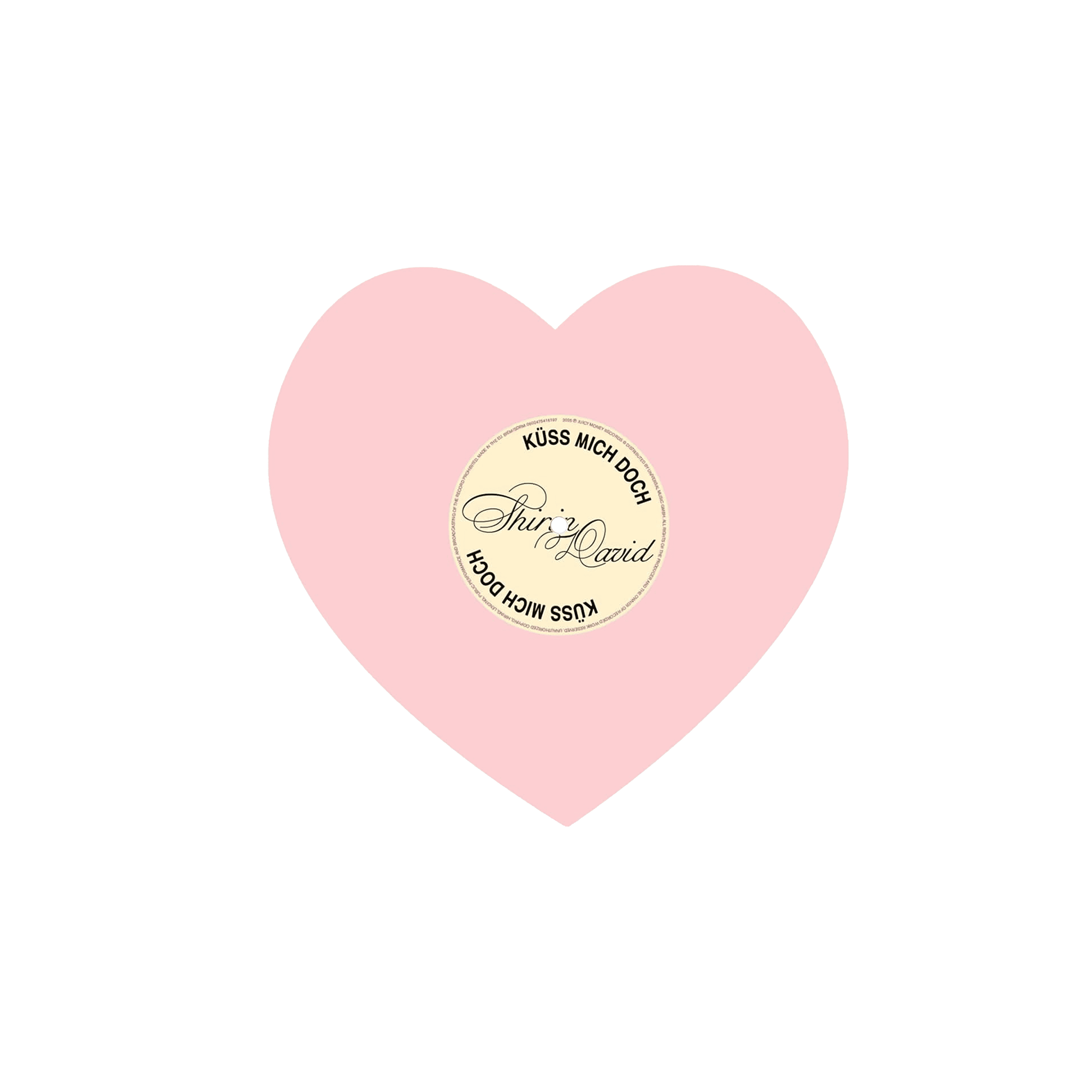 Shirin David Schlau Aber Blond CD + Shaped Herz-Vinyl “küss mich doch” 405583