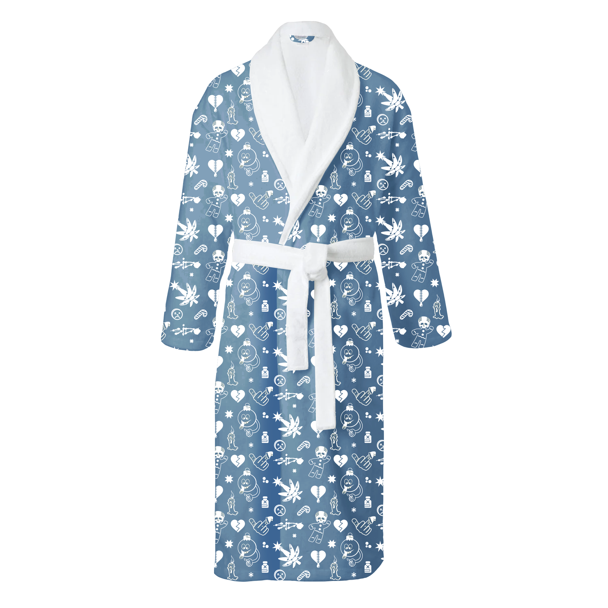 Sido Ho Ho Ho Allover 2025 Bademantel 414270