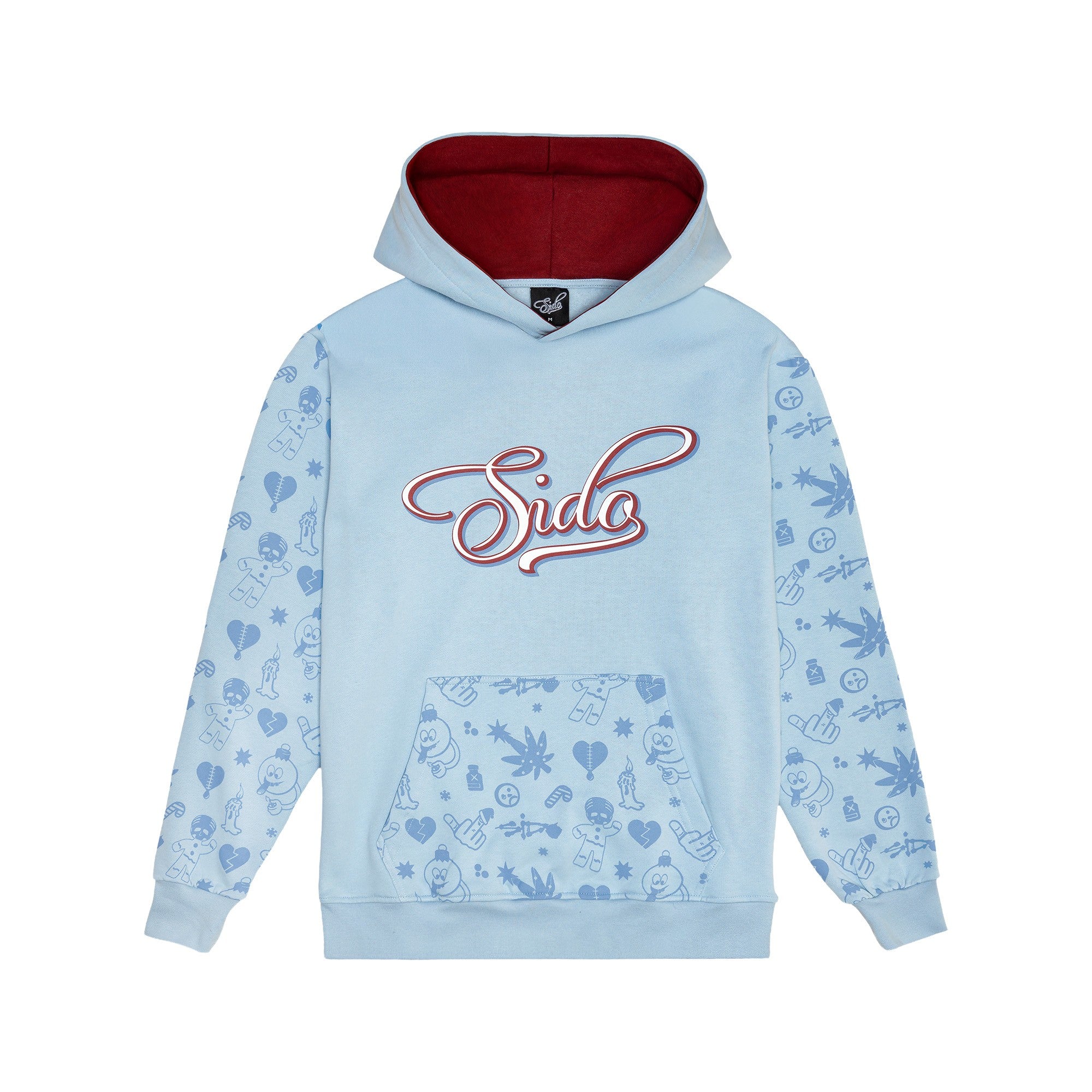 Sido Ho Ho Ho Allover 2025 Kapuzenpullover 429672