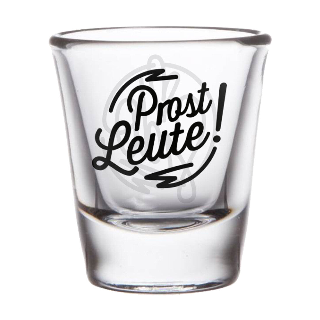 Sido Prost Leute! 3er Set Shot Glas 171628