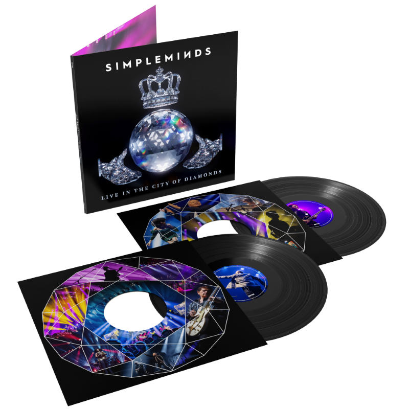 Simple Minds Live in the City of Diamonds  2LP 400834