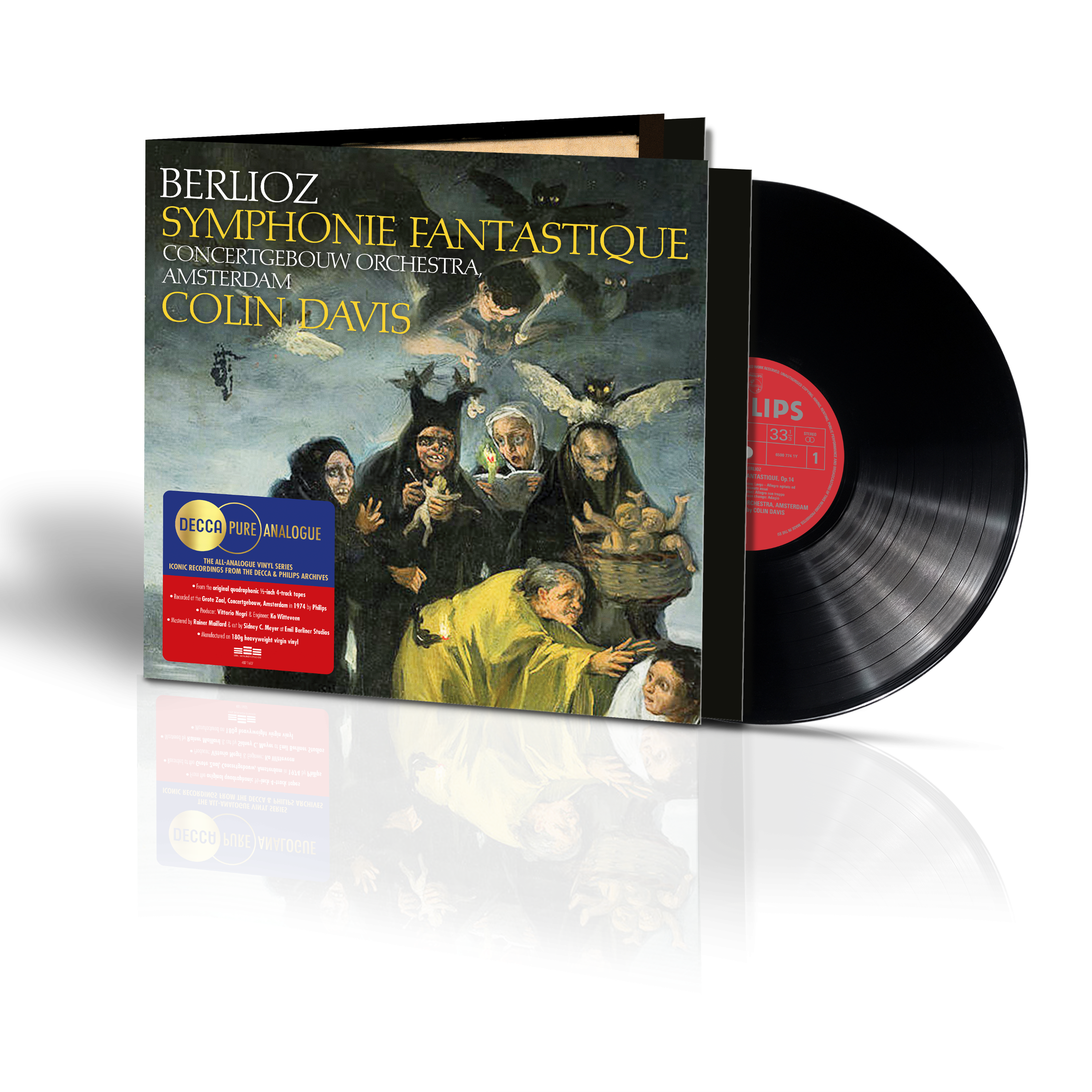 Sir Colin Davis & Royal Concertgebouw Orchestra Berlioz: Symphonie Fantastique Decca Pure Analogue 449580