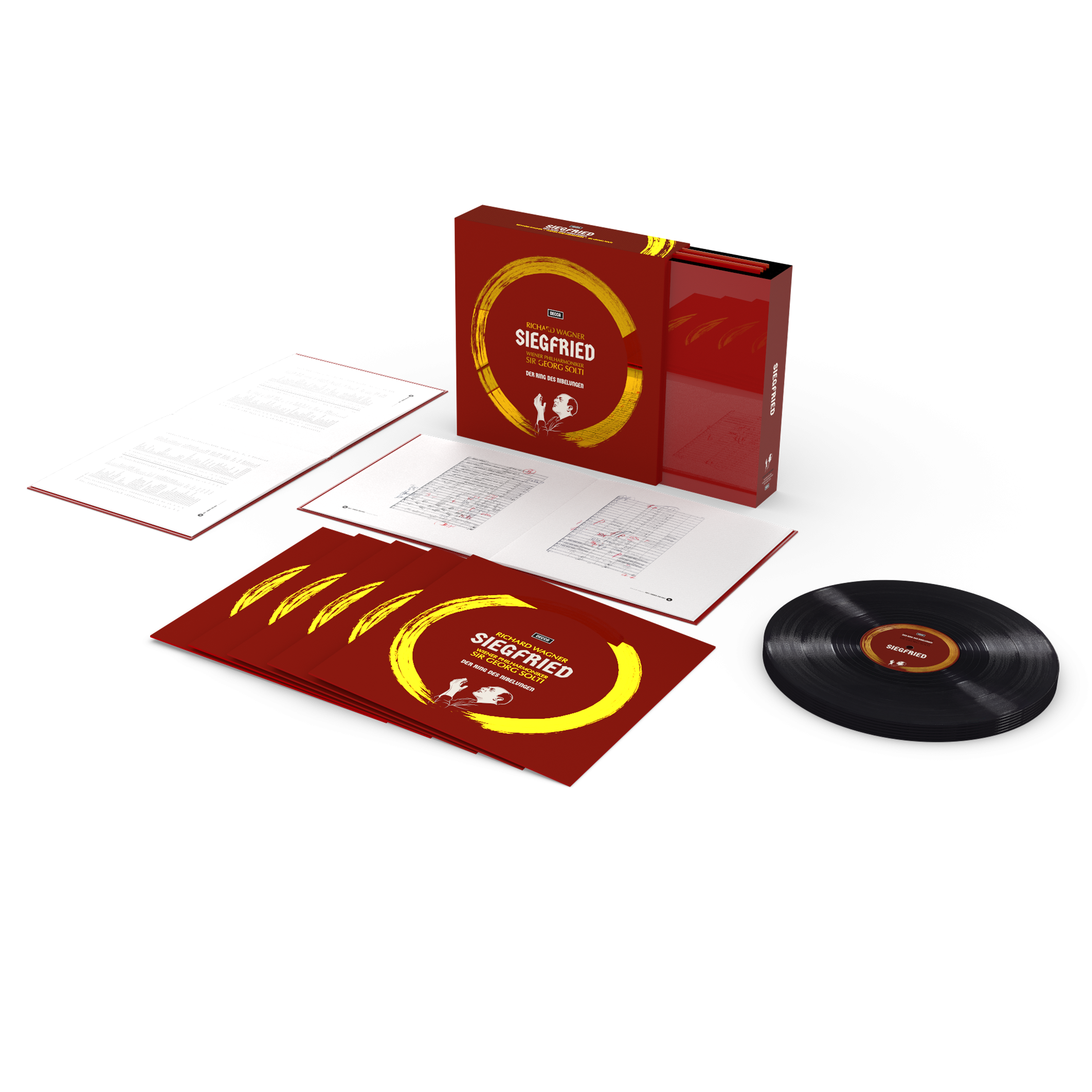 Sir Georg Solti, Wiener Philharmoniker Richard Wagner: Siegfried  Limitierte Deluxe 5-LP-Edition 252583