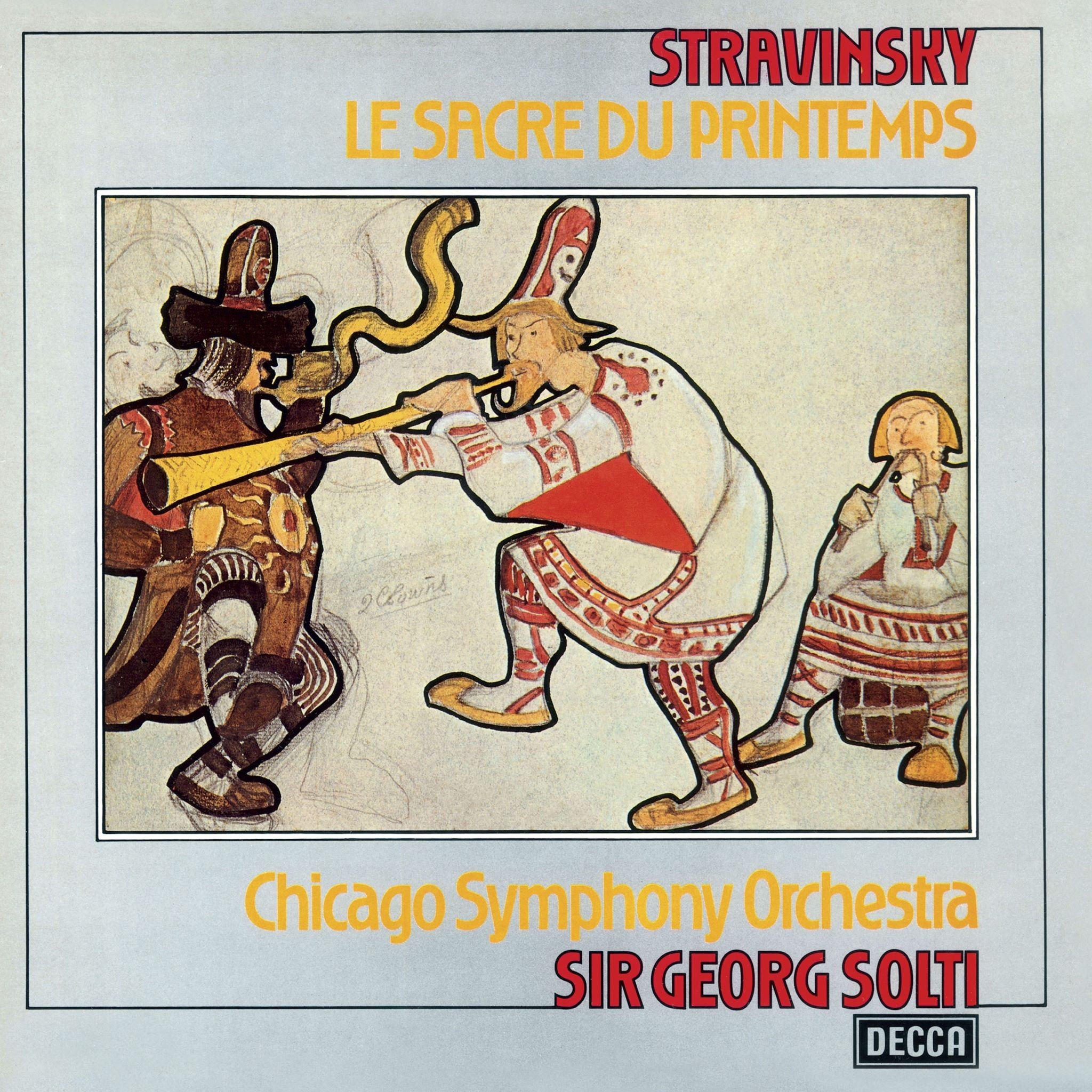 Sir George Solti & Chicago Symphony Orchestra Strawinsky: Le sacre du printemps Decca Pure Analogue 430900