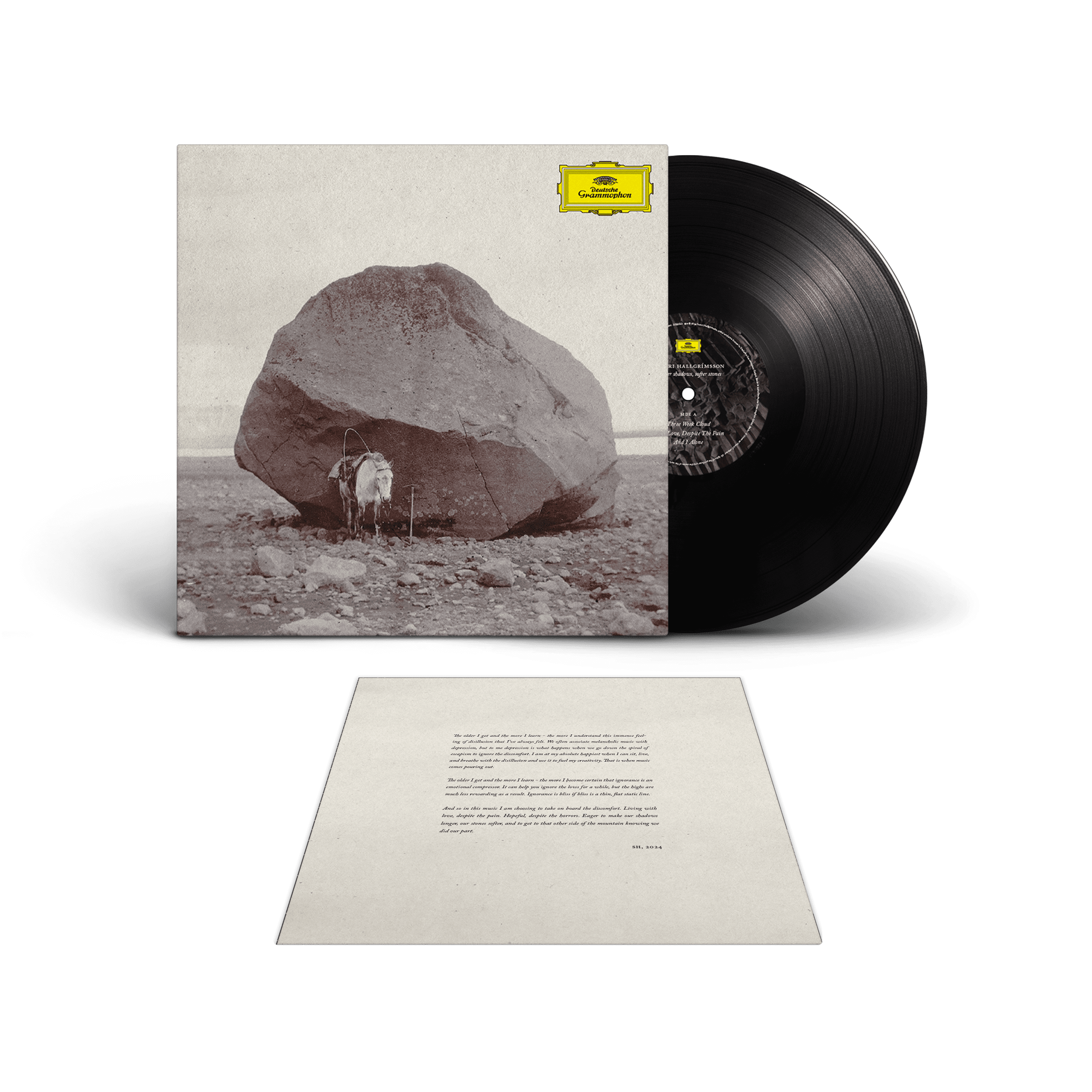 Snorri Hallgrímsson Longer shadows, softer stones LP 370526