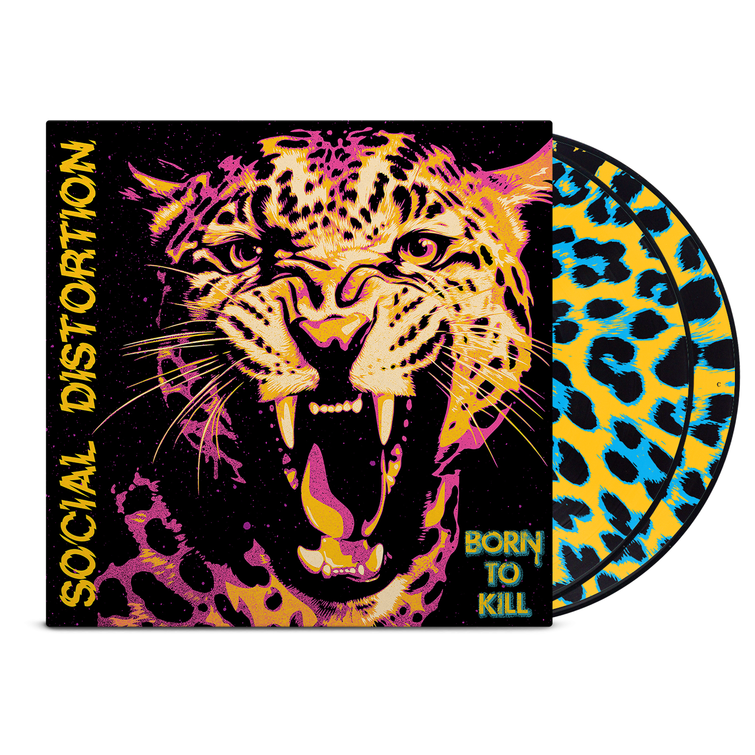 Social Distortion Born to Kill Picture Disc Vinyl + Album Cover Hoodie 437055