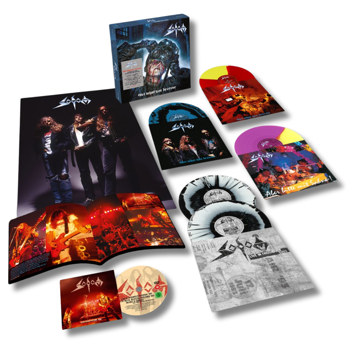 Sodom Get What You Deserve Deluxe Boxset 447832