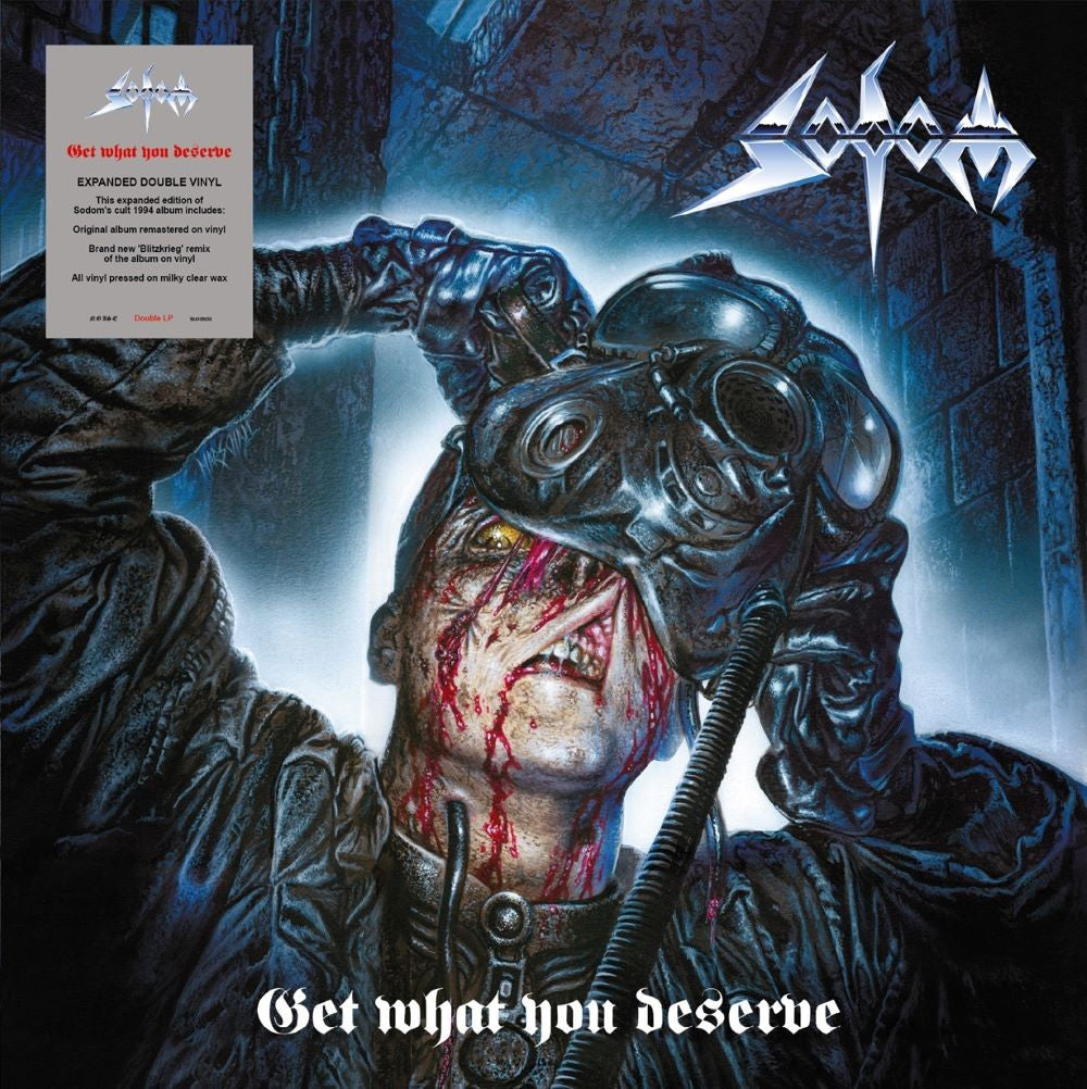 Sodom Get What You Deserve cream white translucent 2LP 430472