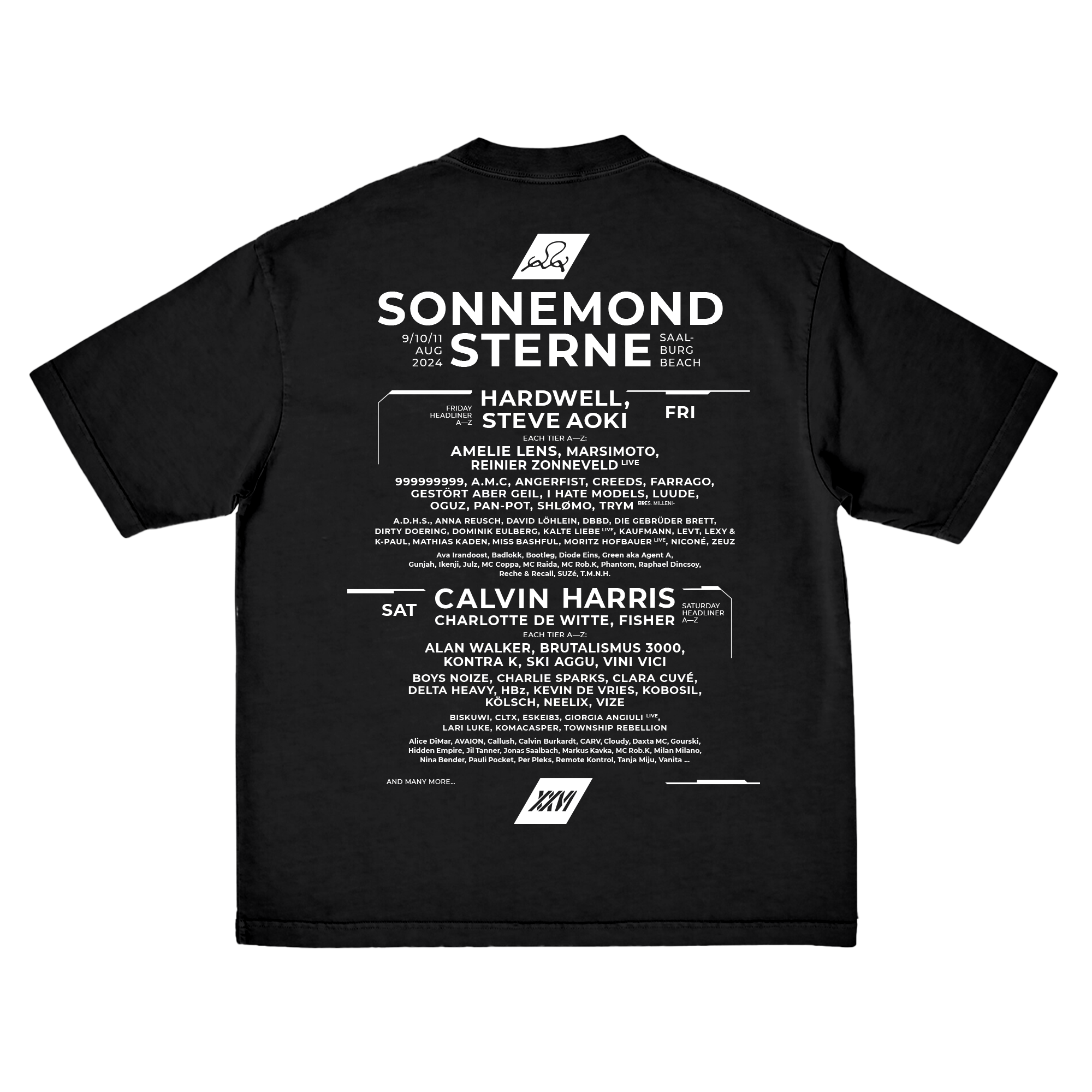 SonneMondSterne Festival SMS College T-Shirt 365734