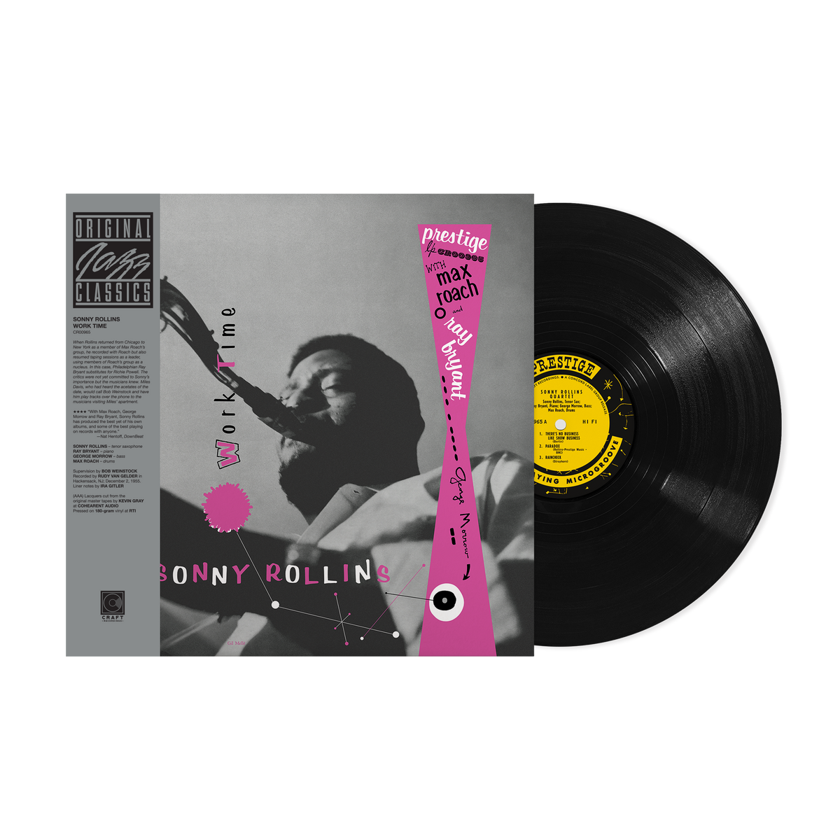 Sonny Rollins Work Time Original Jazz Classics Series 462577
