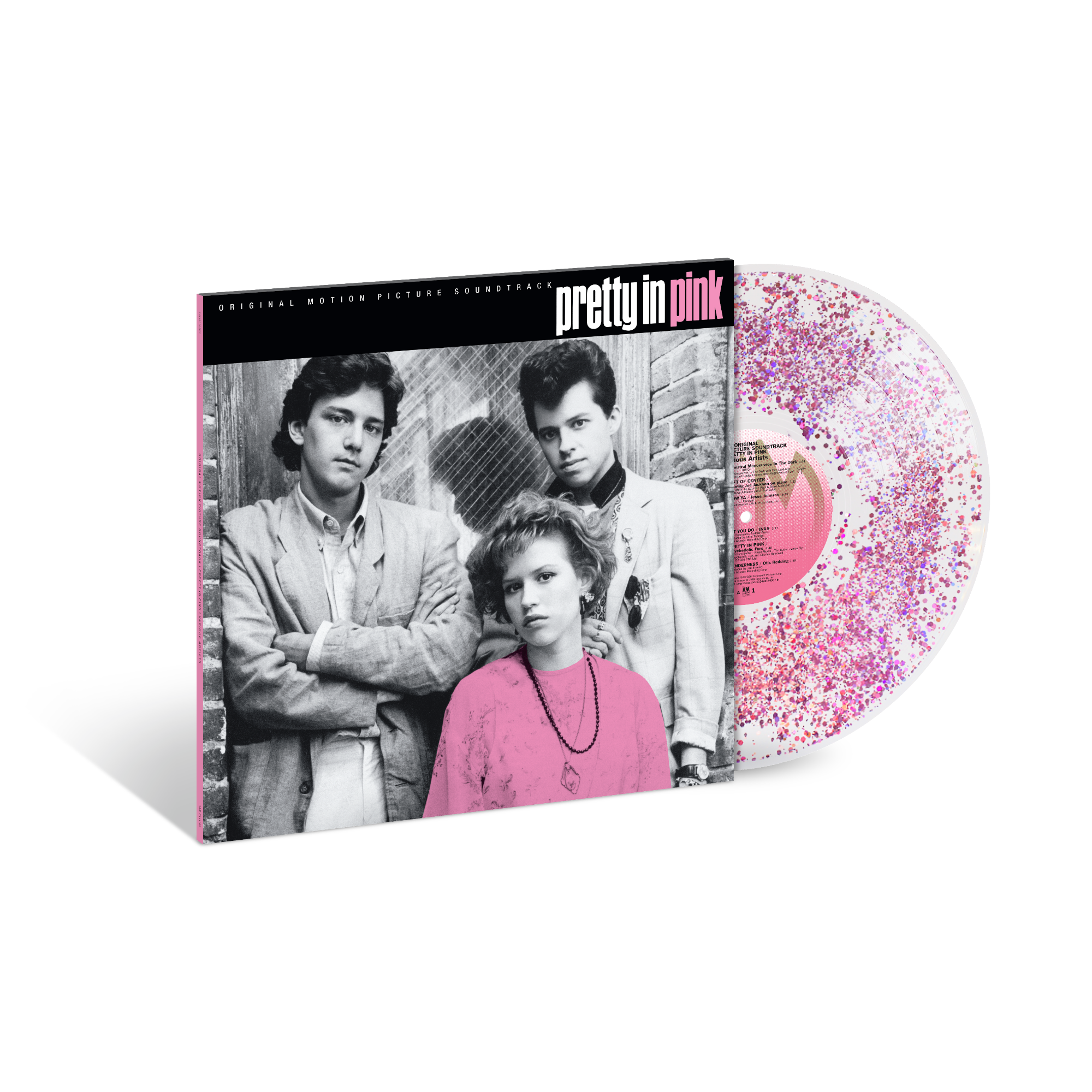 Soundtrack Pretty In Pink 40th Anniversary - 1LP Glitter Filled Vinyl 456619
