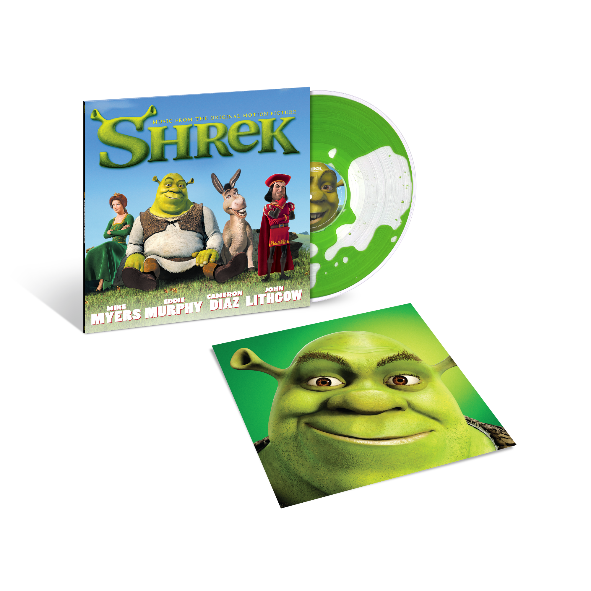 Soundtrack Shrek 25th Anniversary Green Swamp Juice Liquid-Filled LP 455605