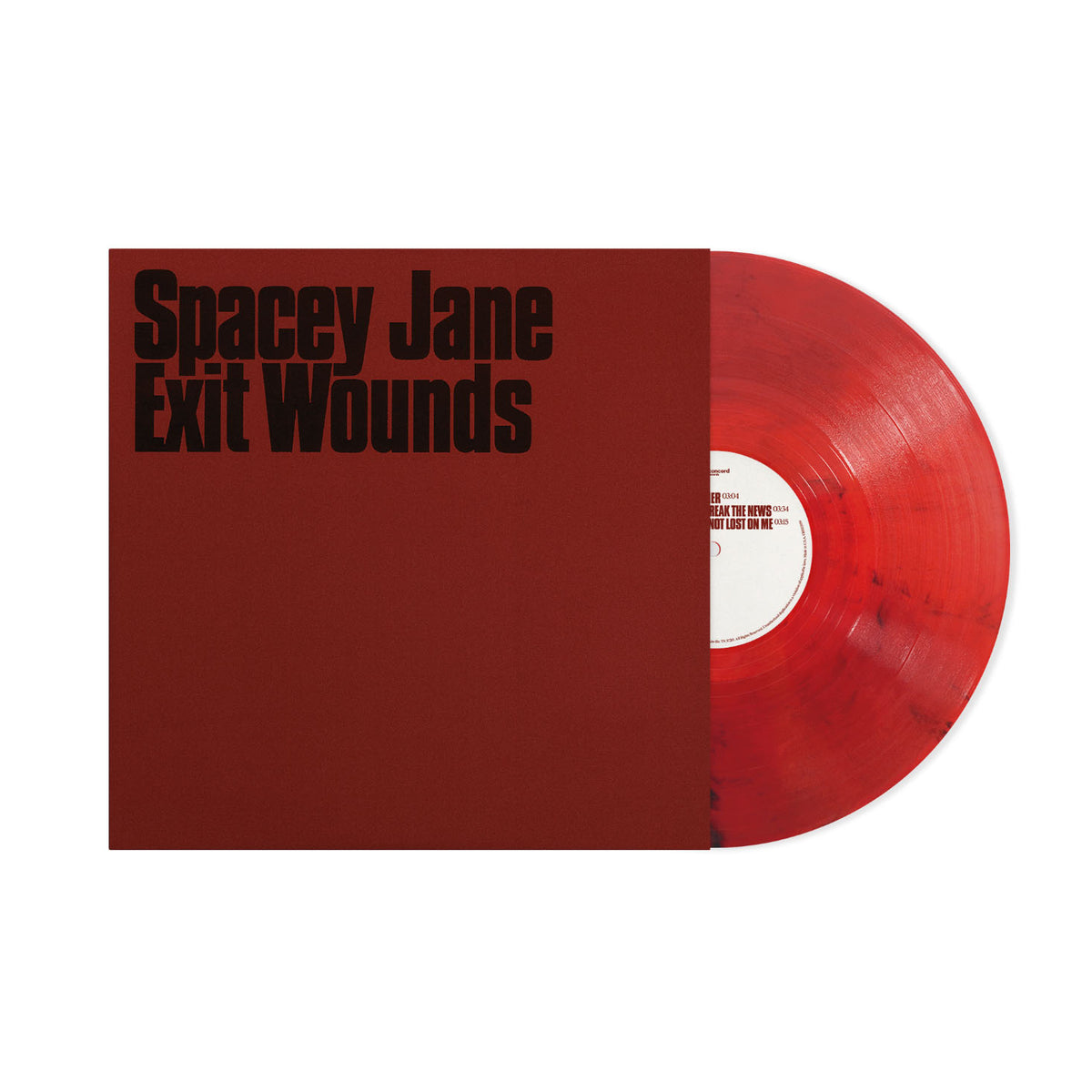 Spacey Jane Exit Wounds Limited Red Smoke Vinyl LP 464695