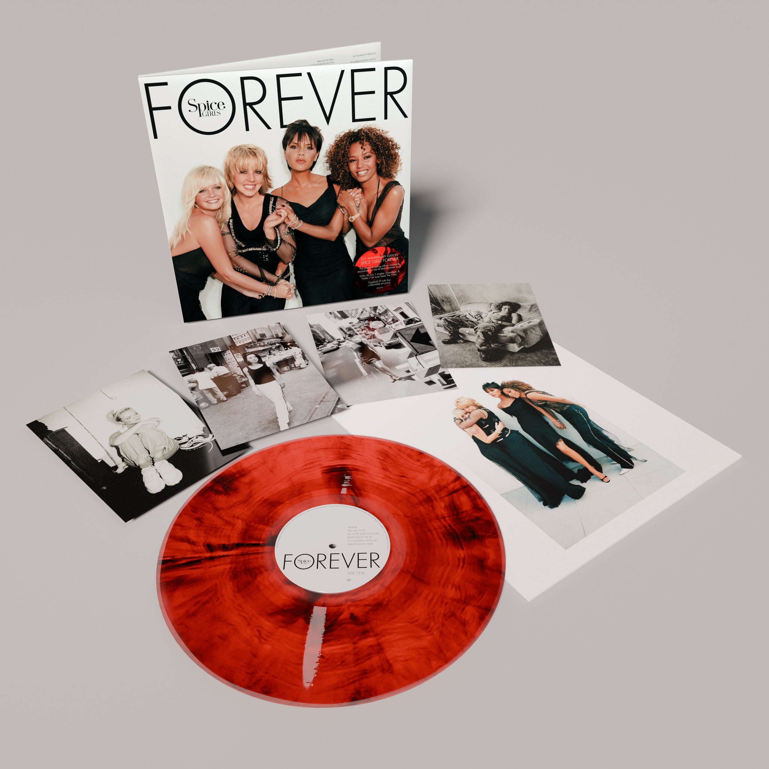 Spice Girls Forever (25th Anniversary) Red & Black Marble Vinyl 422990
