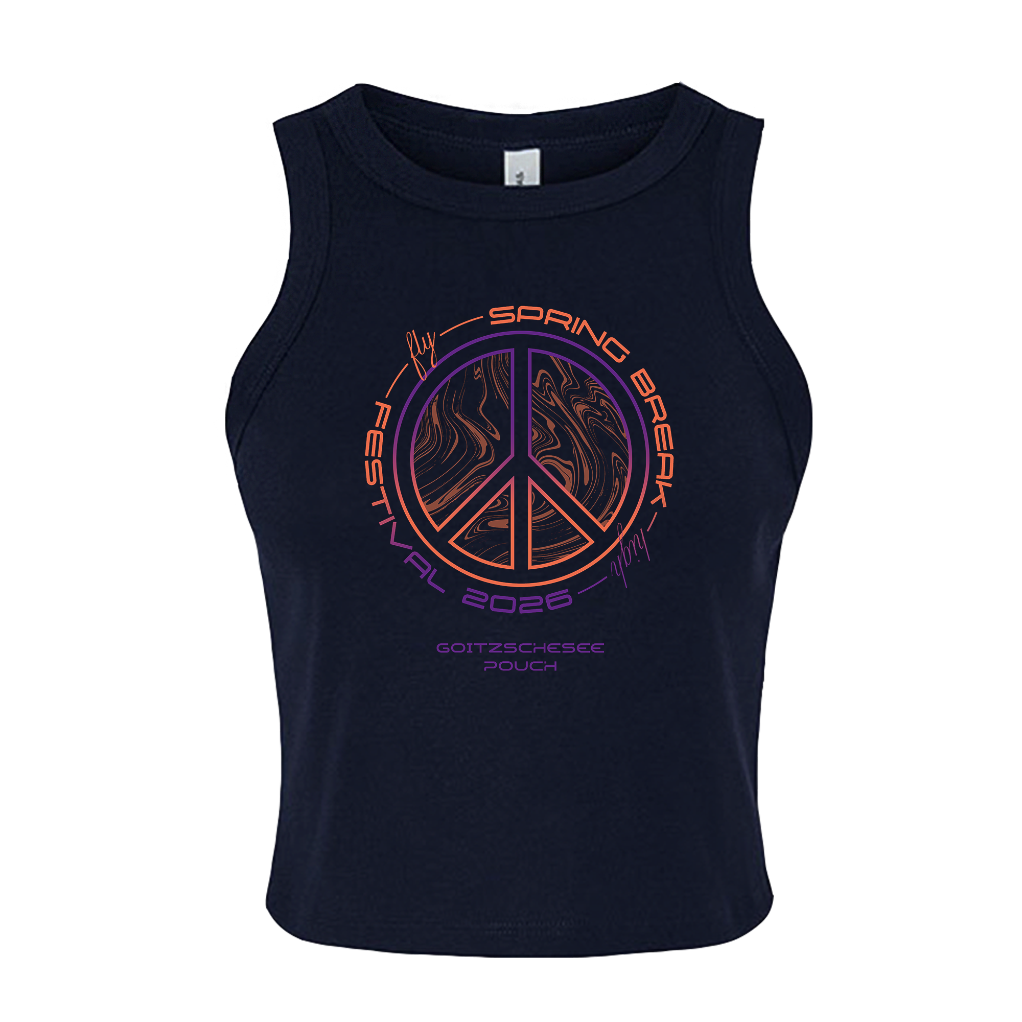 Sputnik Spring Break 2026 PEACE SPRING BREAK Tank-Tops 443781