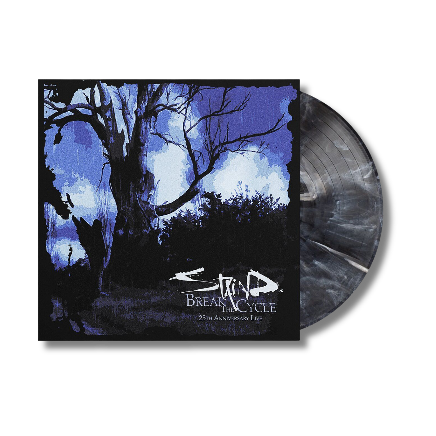 Staind Break The Cycle (25th Anniversary Live) Black Ice Black Wave LP 451274