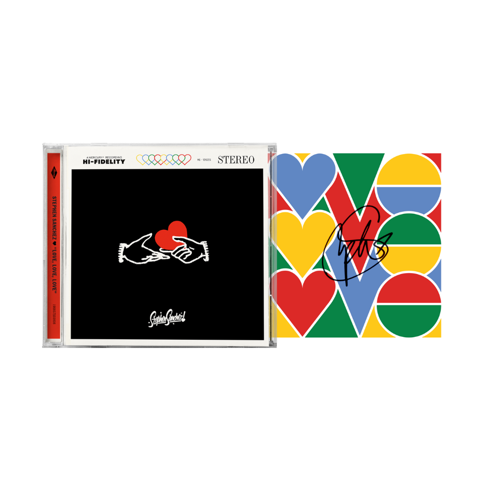 Stephen Sanchez LOVE, LOVE, LOVE CD + Signed Art Card Bundle 442759